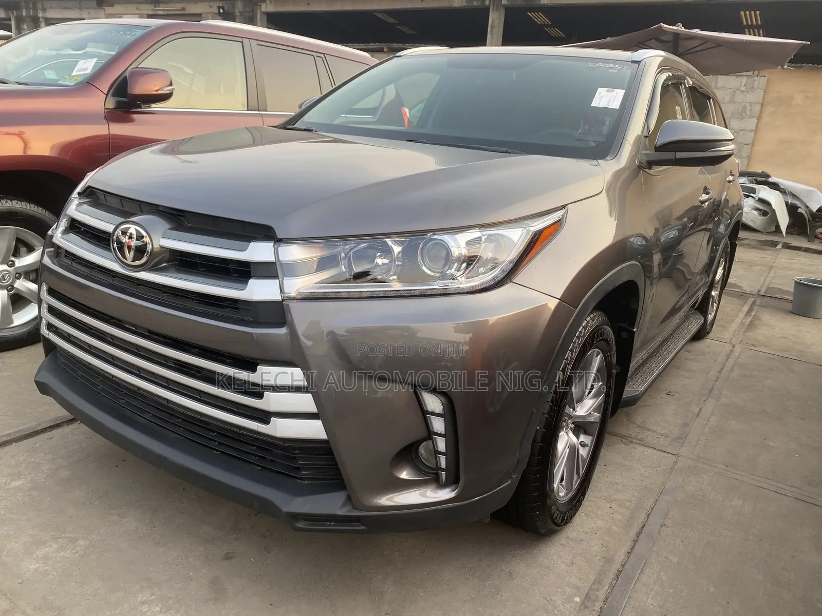 Toyota Highlander XLE V6 4x2 (3.5L 6cyl 6A) 2016 Gray
