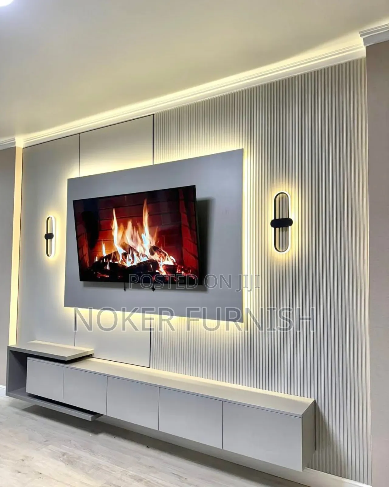 Wall TV Console