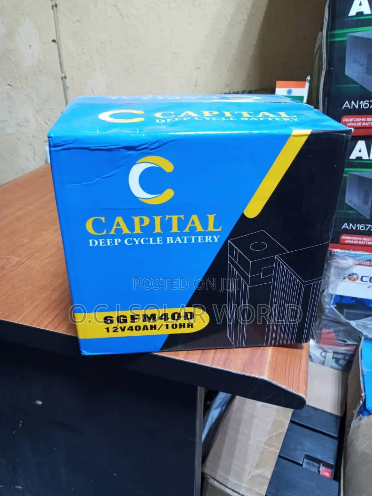 Solar Battery 40ah Capital Product