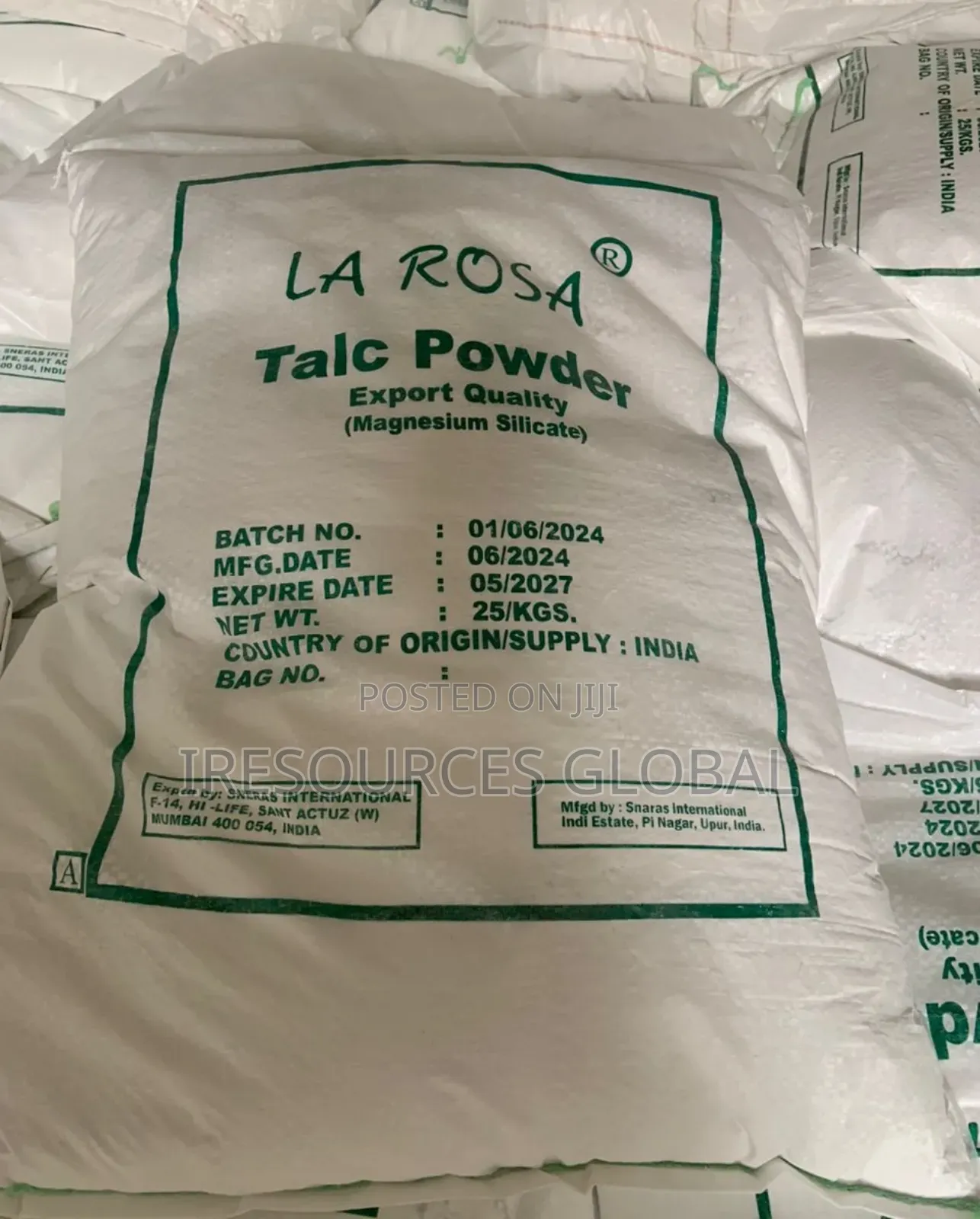 Talcum Powder 750 Mesh (Magnesium Silicate)