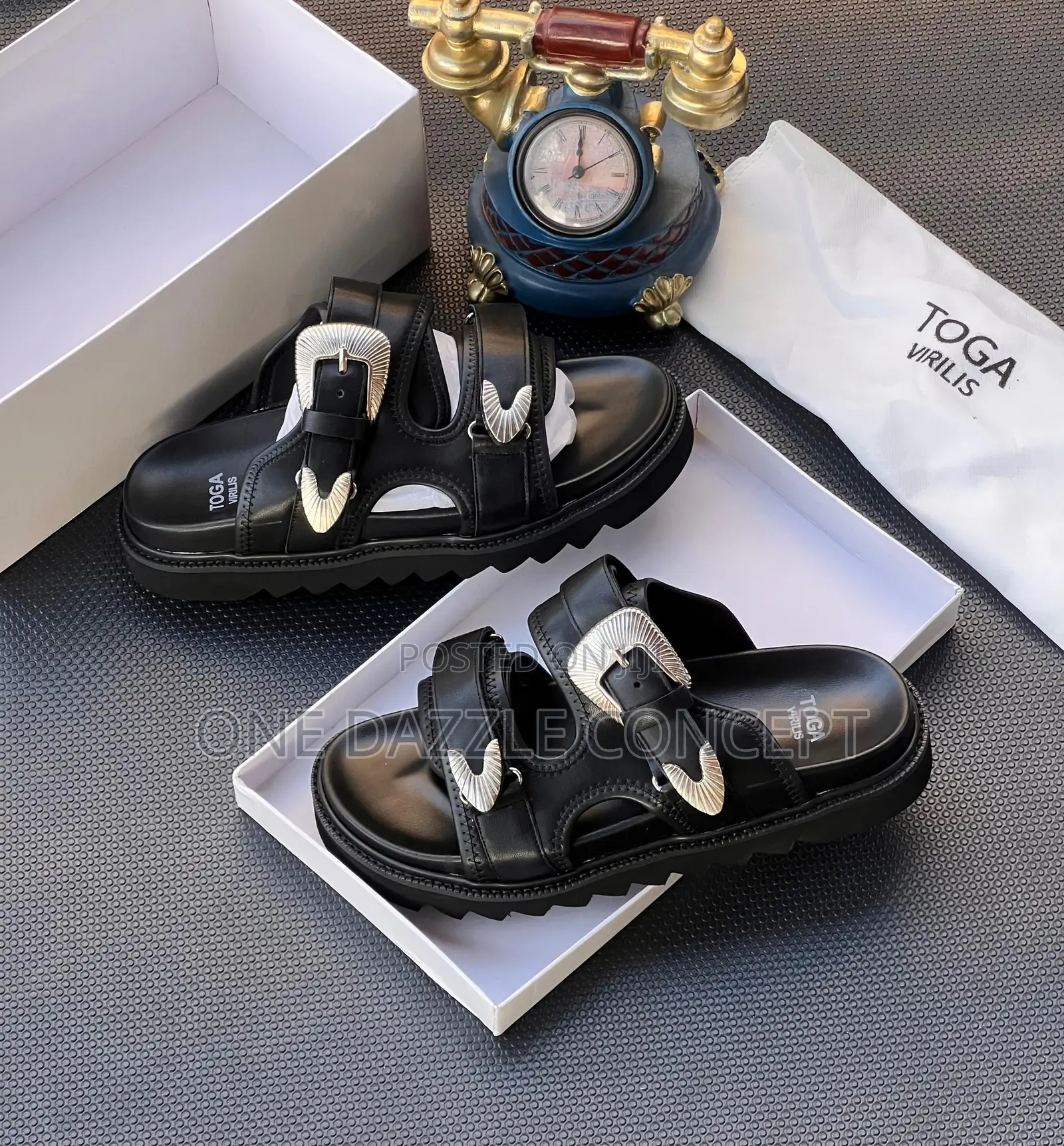 Togo Virilis Studded Sandals