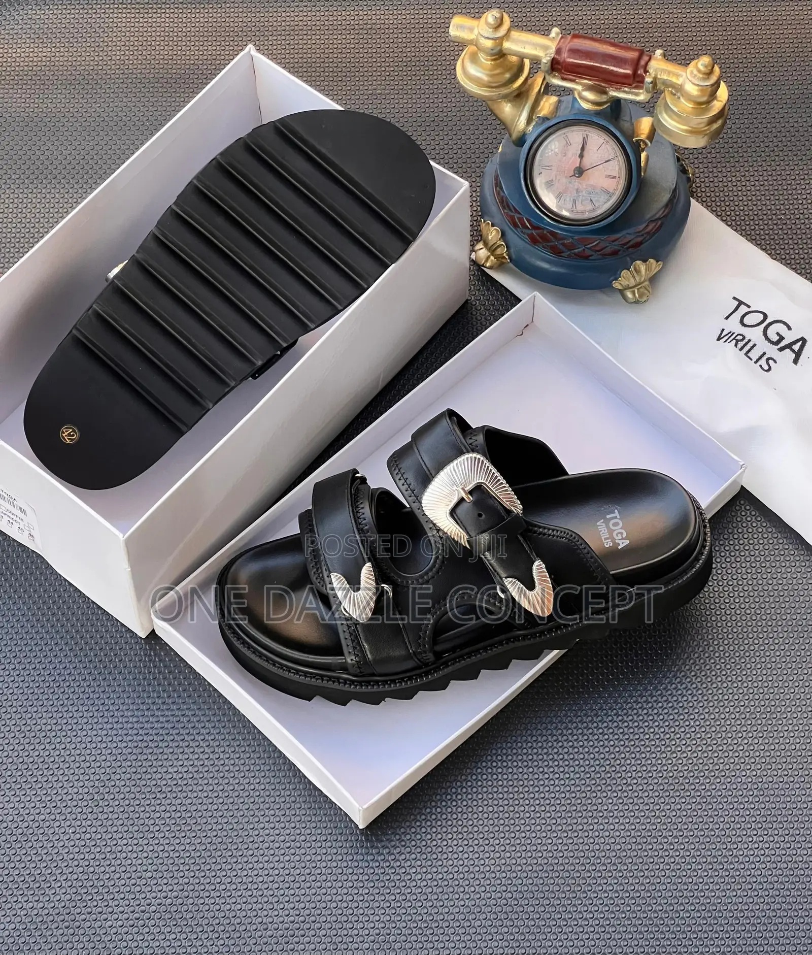Togo Virilis Studded Sandals