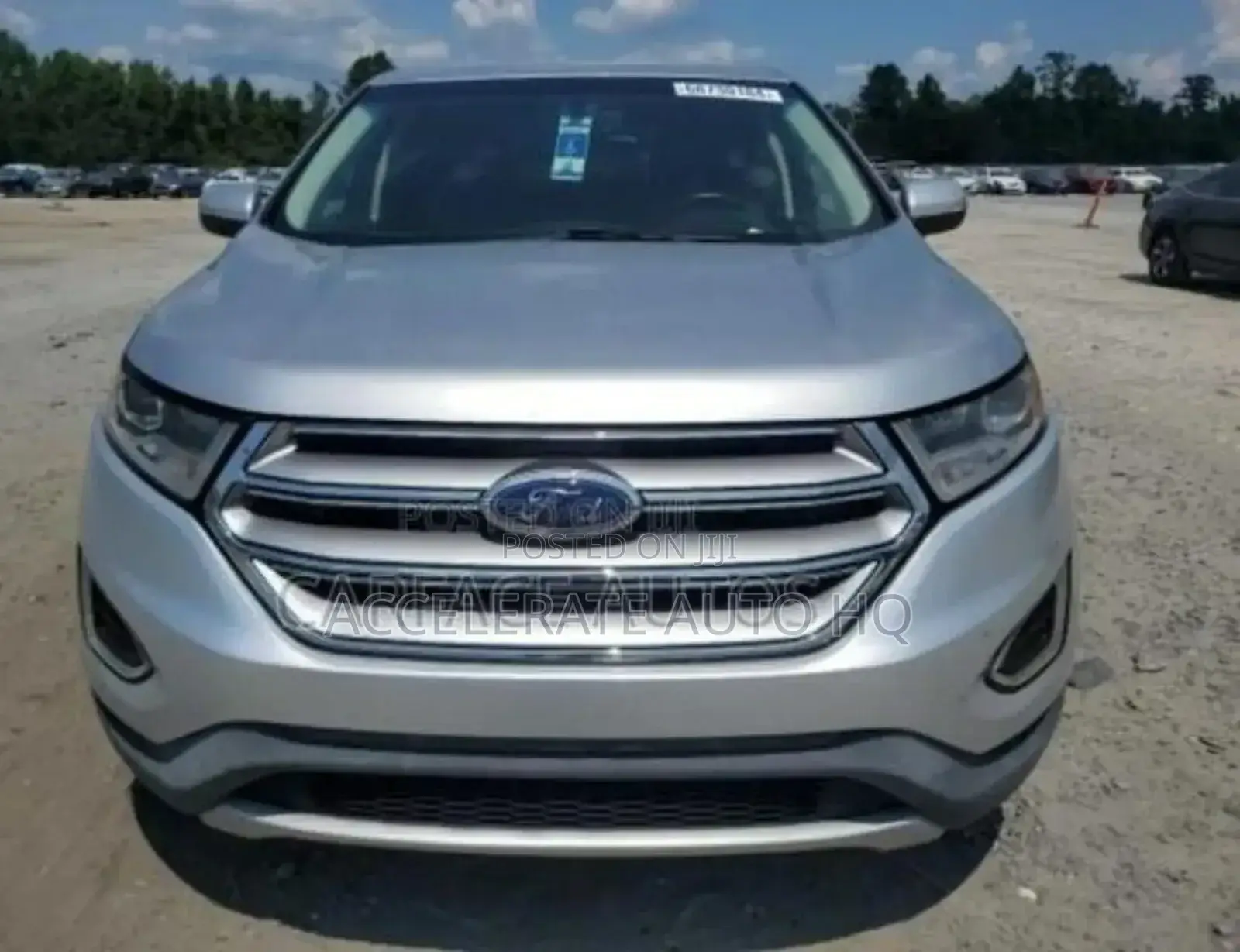 Ford Edge Titanium AWD 2018 Silver