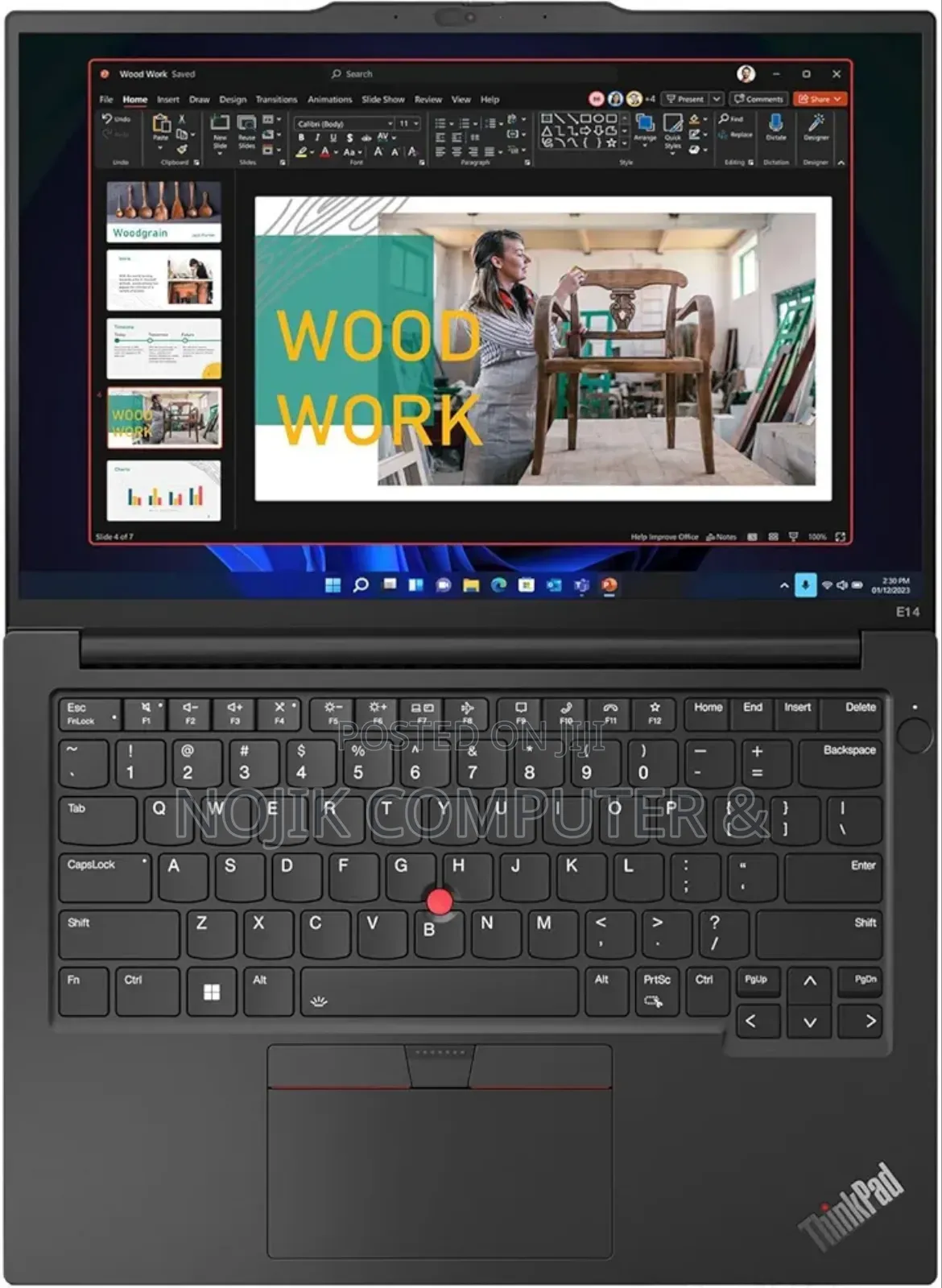 New Laptop Lenovo ThinkPad E14 G5 16GB Intel Core I7 SSD 512GB