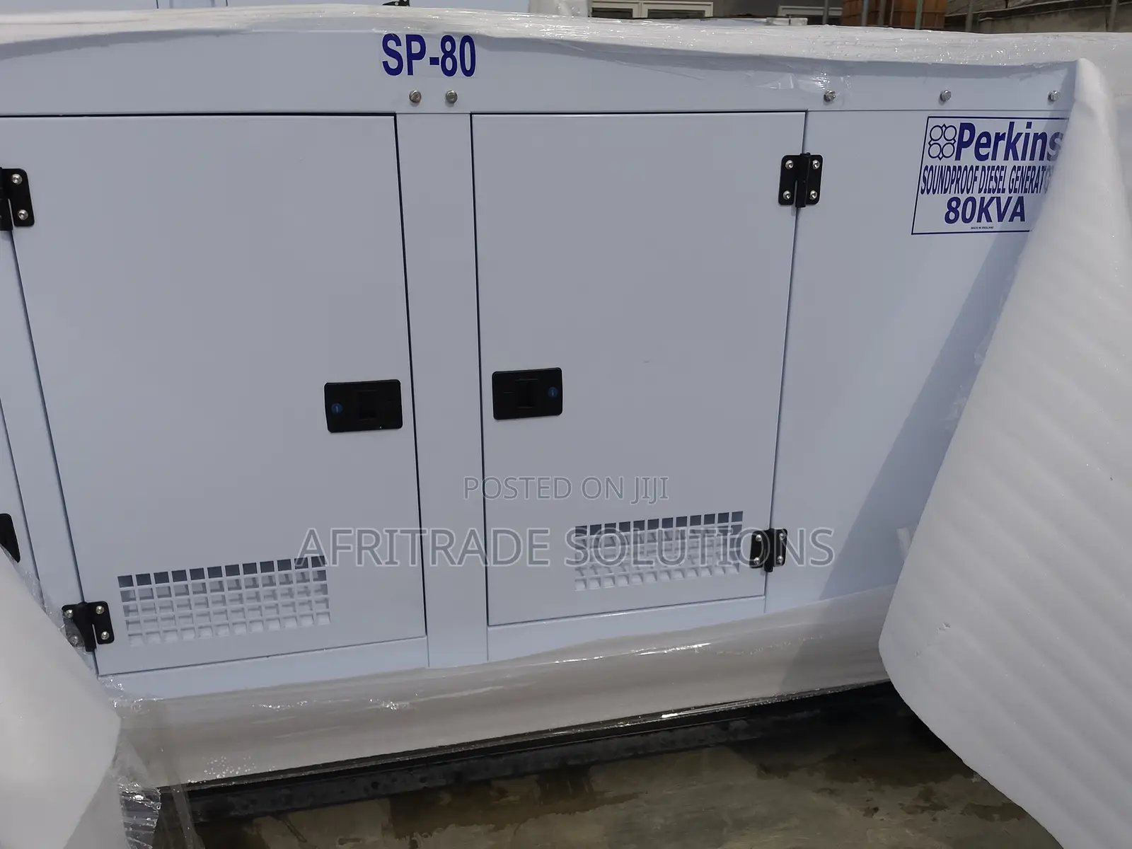 80kva Perkins Generator( Noiseless) Brand New