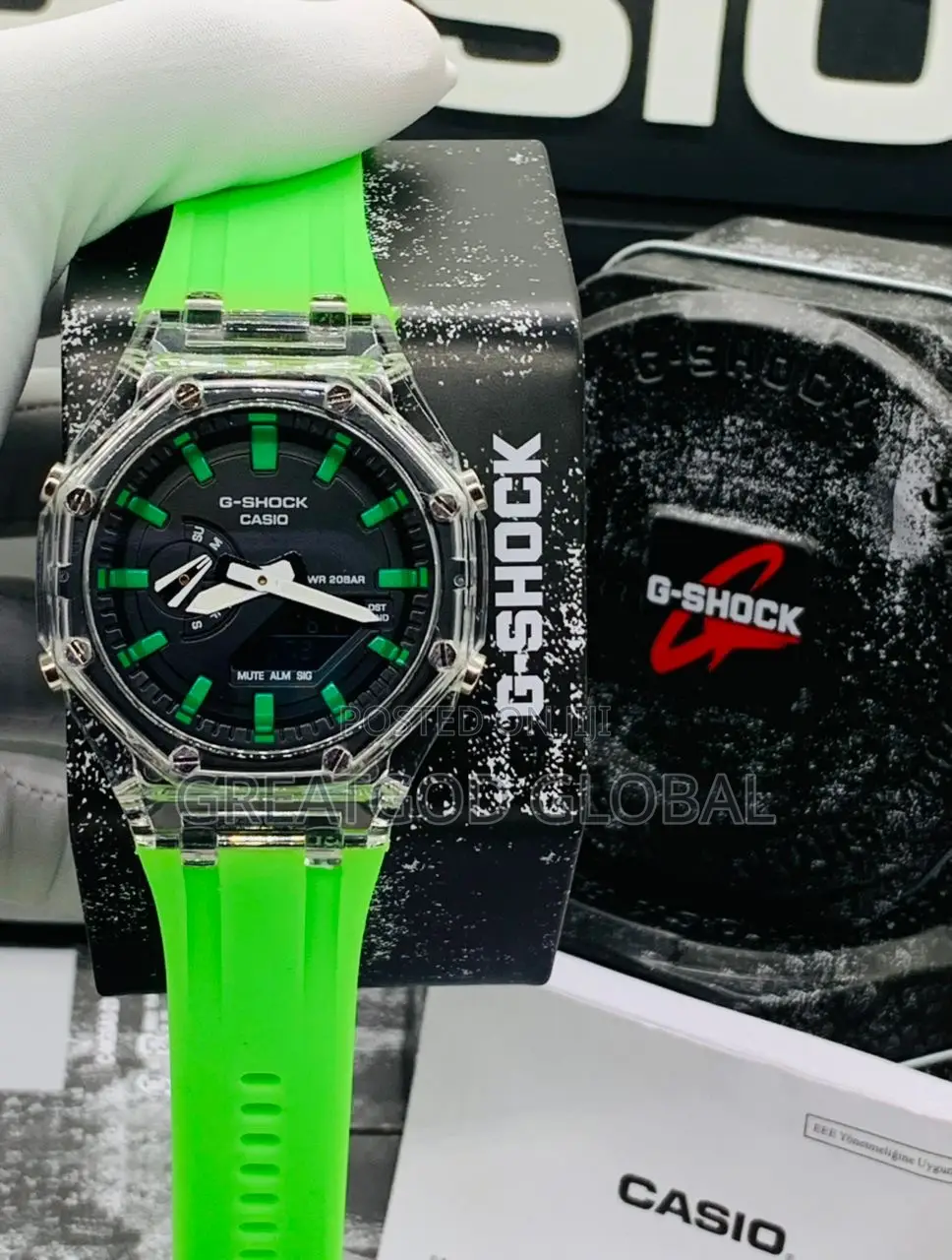 Gshock* ` Transparent AUDEMARS Piguet` *Wristwatch*