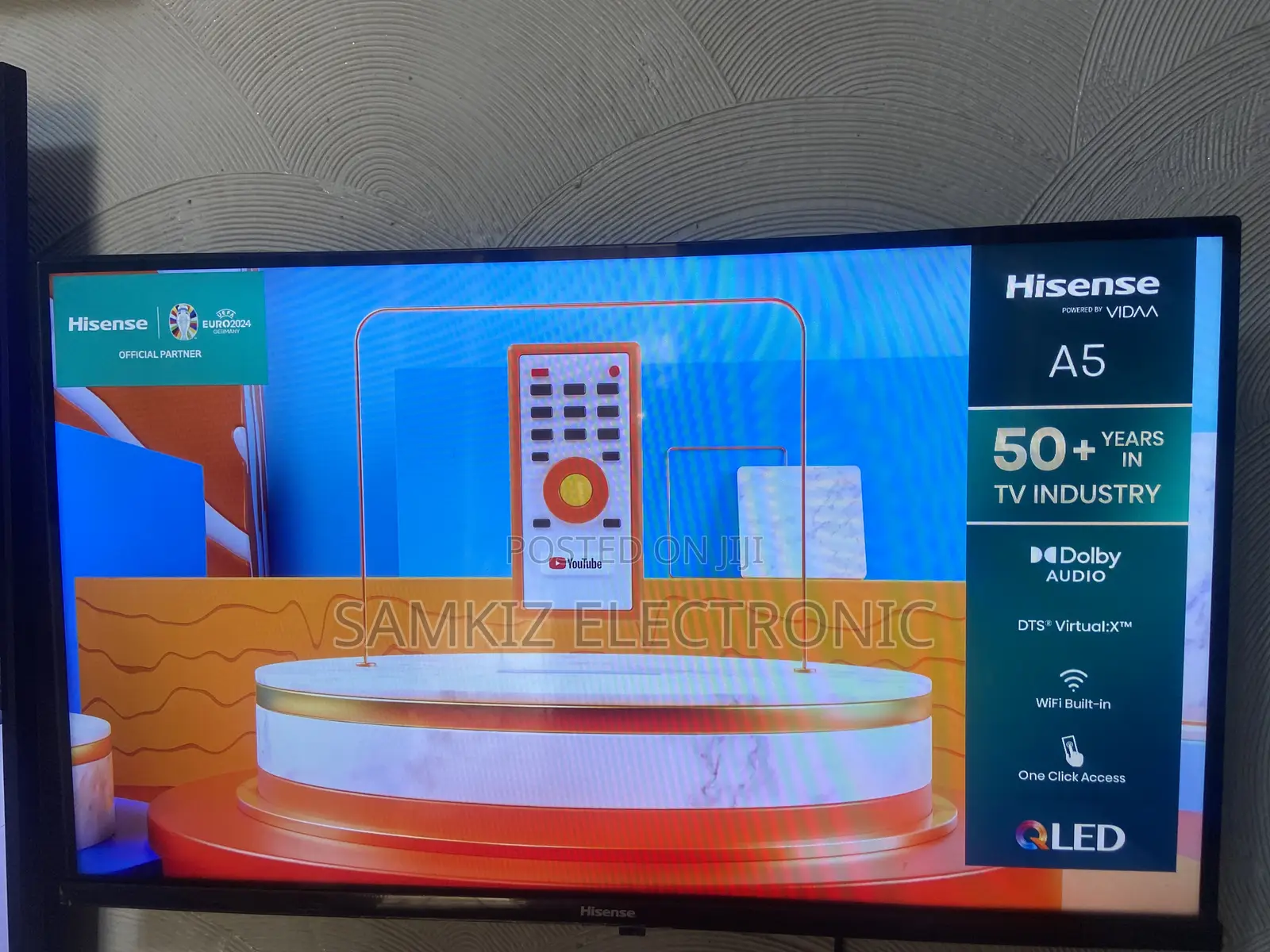 Hisense A5 32 Inches Qled Full Smart Tv (2024 Model)