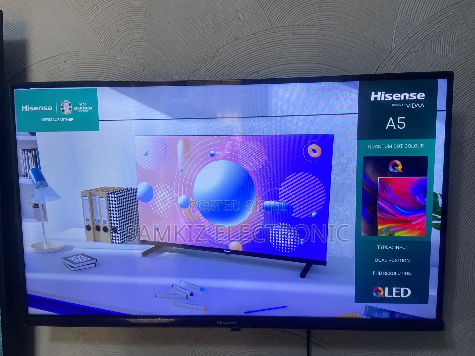 Hisense A5 32 Inches Qled Full Smart Tv (2024 Model)
