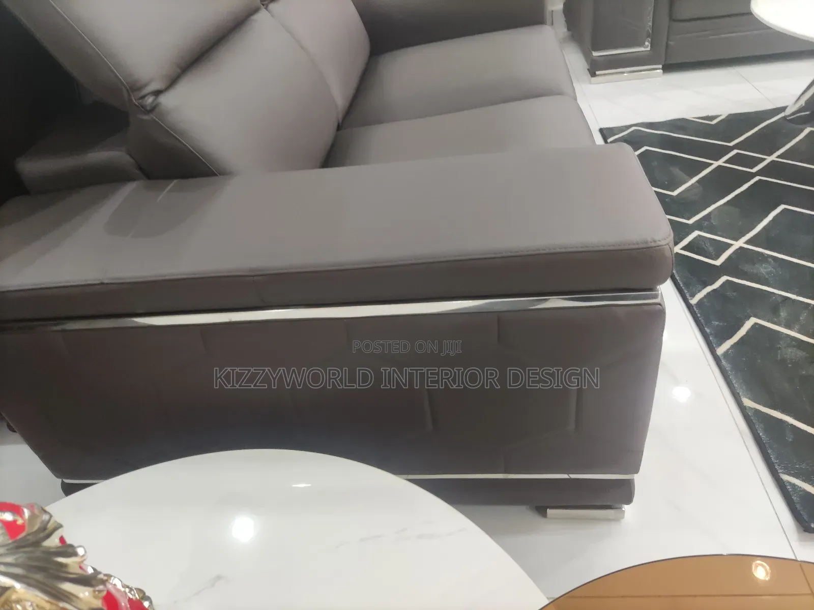 Pure Leather Sofa Chair.