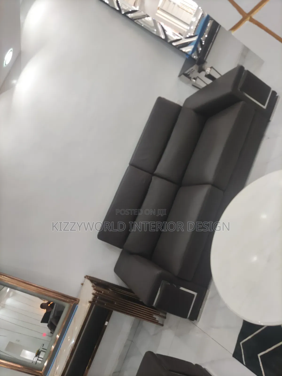 Pure Leather Sofa Chair.
