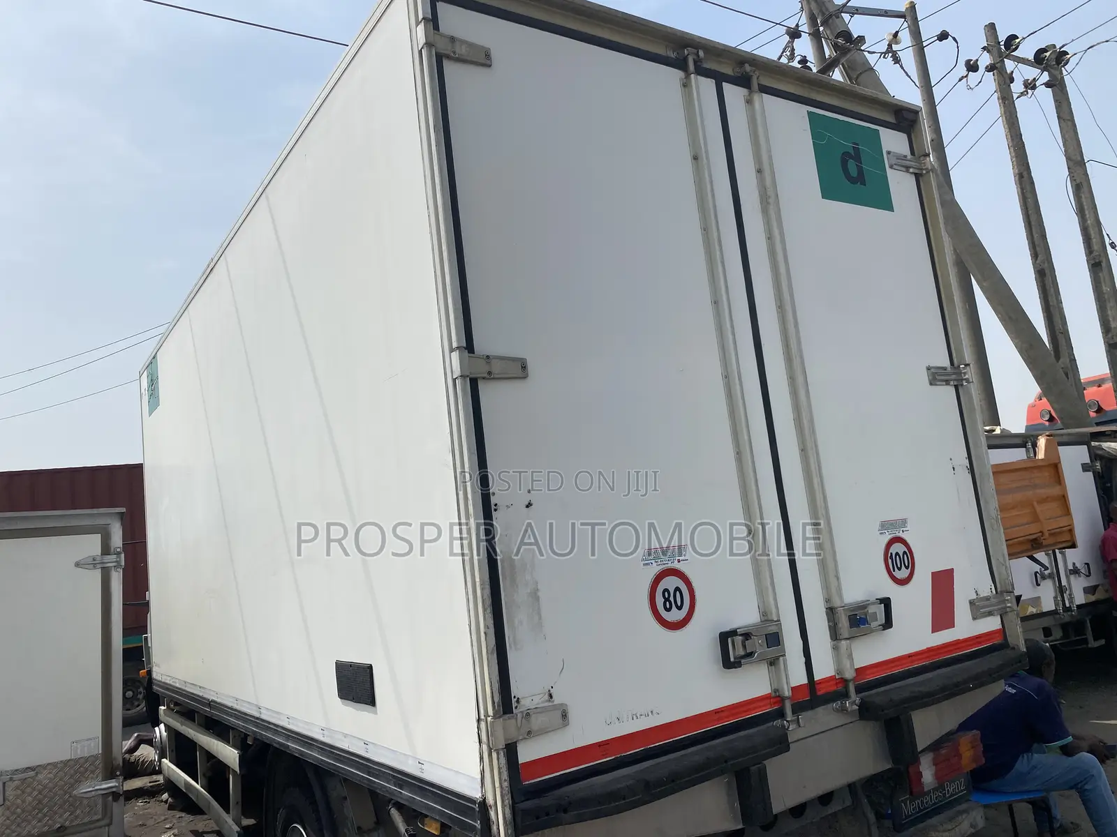Mercedes Benz Cooking Van Truck