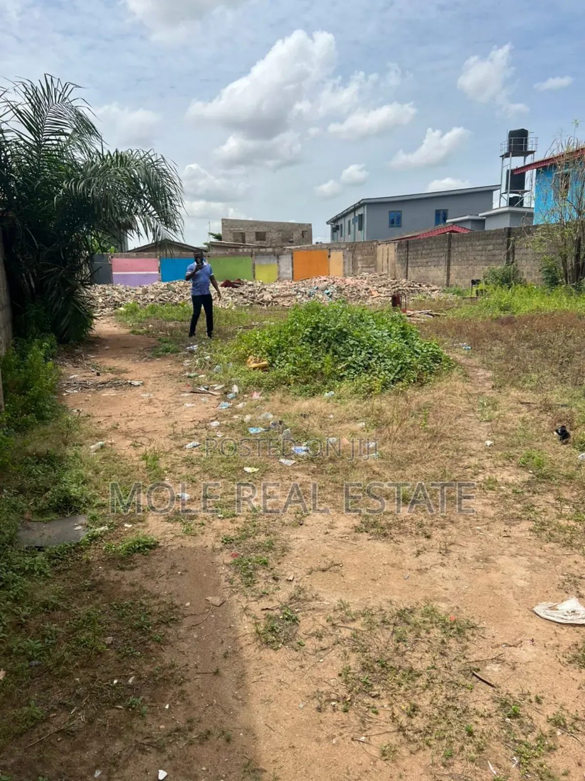 2 Plots Along Egbeda Isheri Carwash Bustop