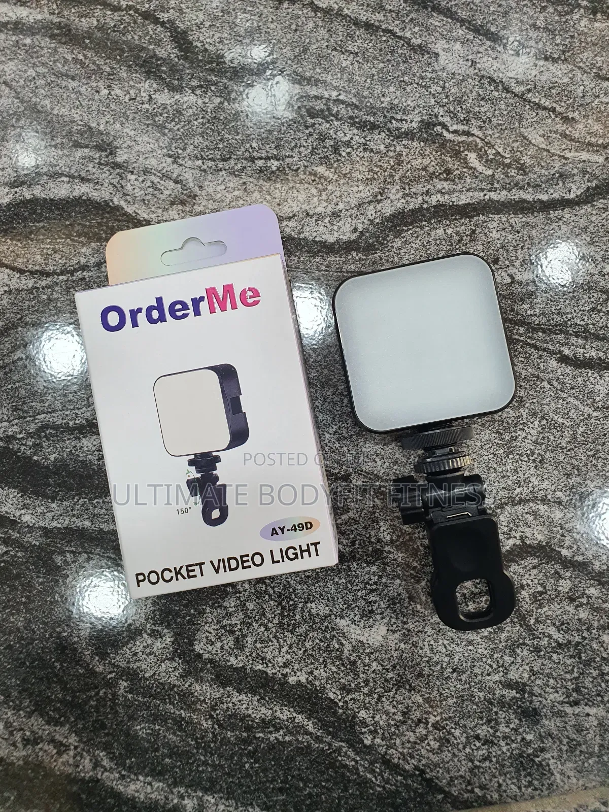 Brand New Order Me Ay-49d Pocket Video Light