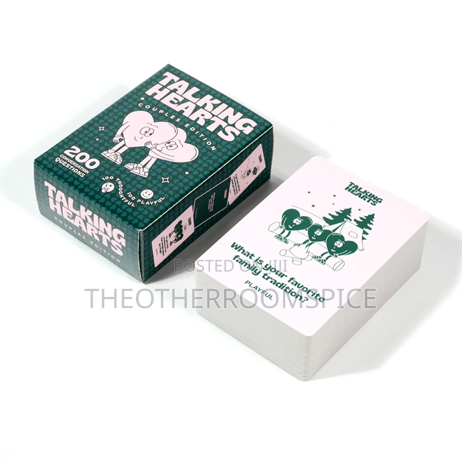 Talking Hearts Couples Conversation Card Game