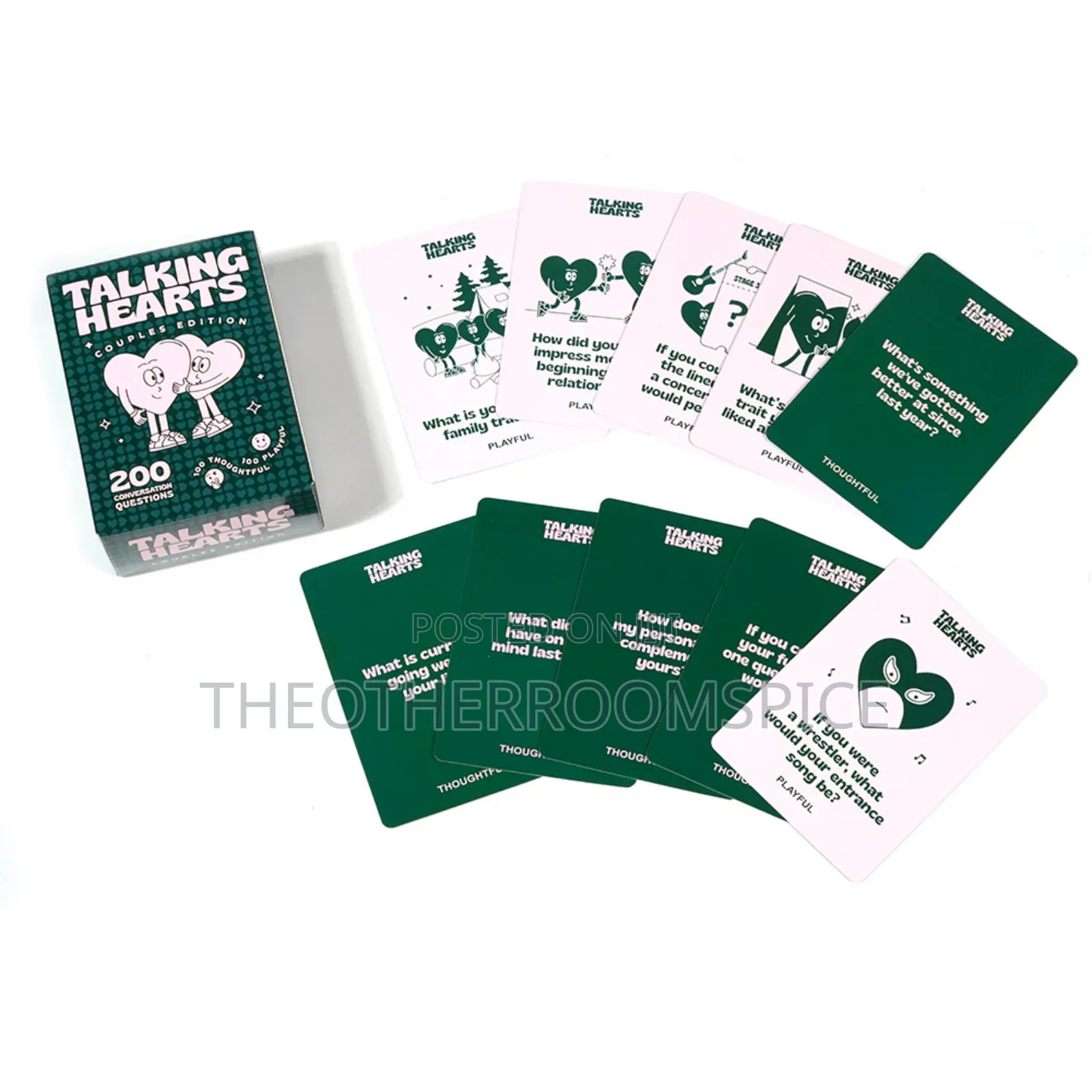 Talking Hearts Couples Conversation Card Game