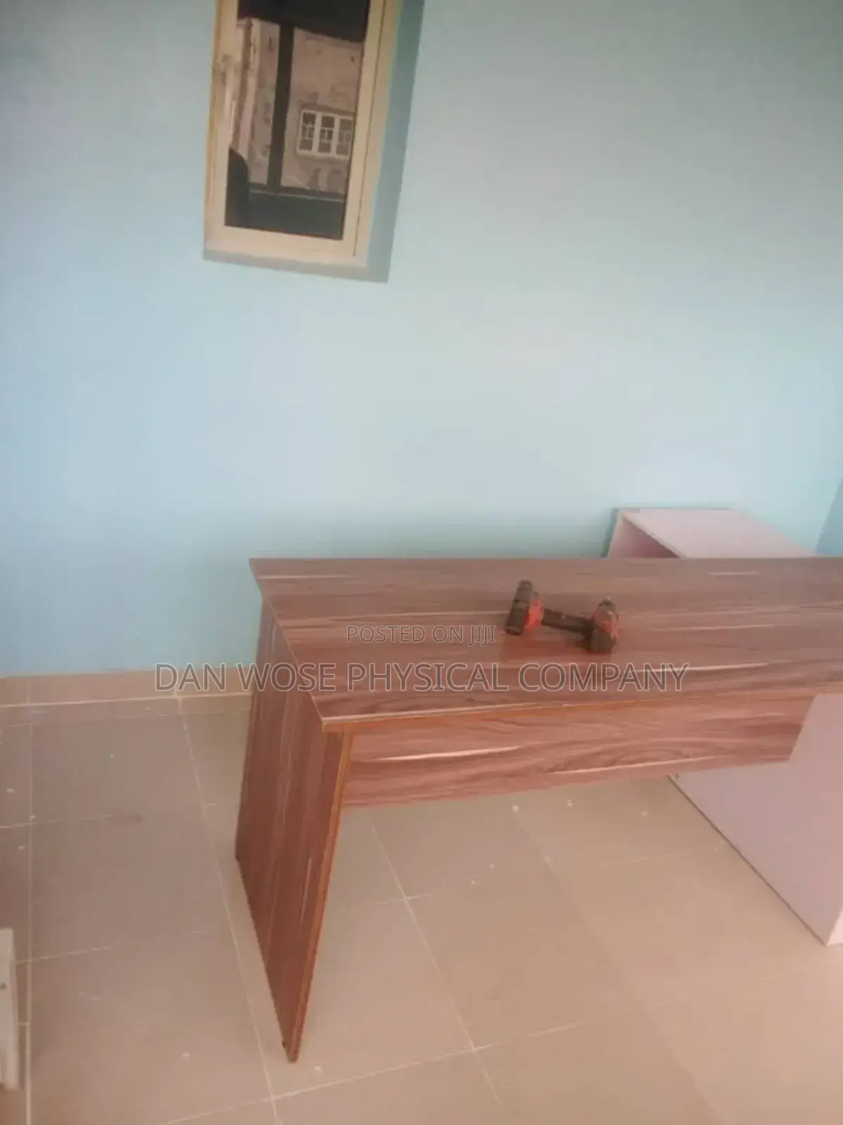 Office Table With Cabinet