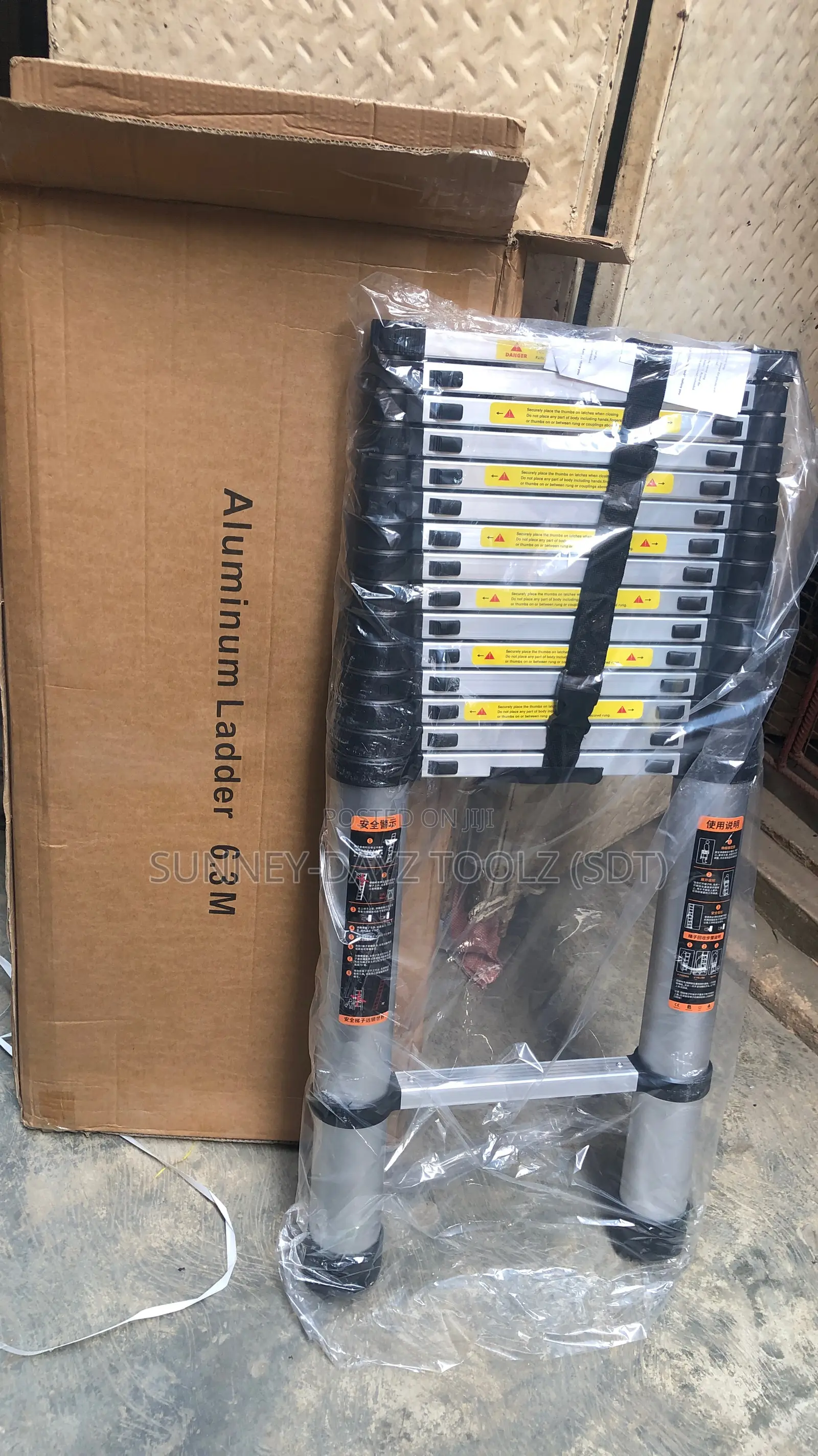 6.3m Aluminium Telescoping Ladder