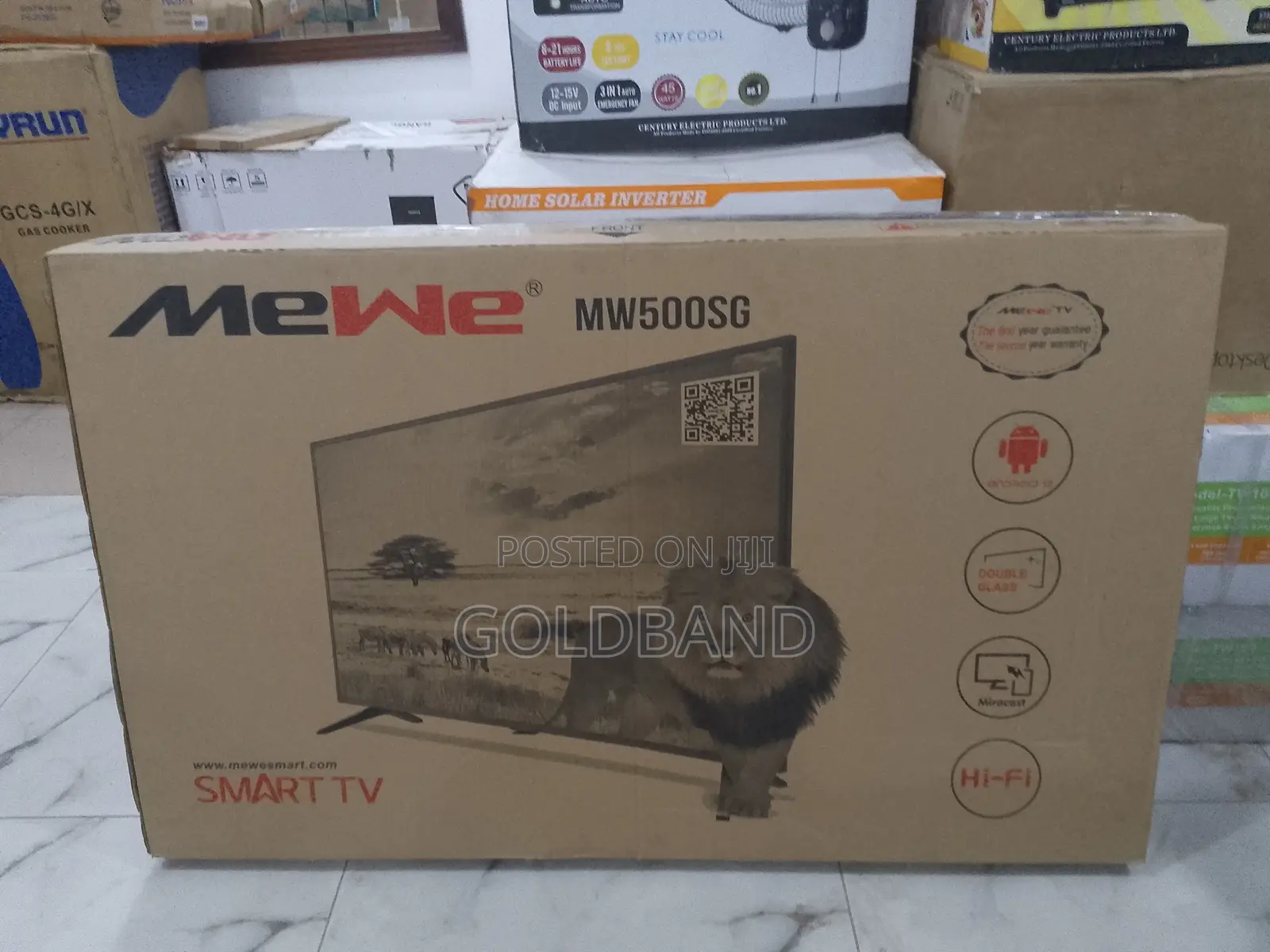 Compact Mewe Mw500sg 50" Smart Uhd Display TV