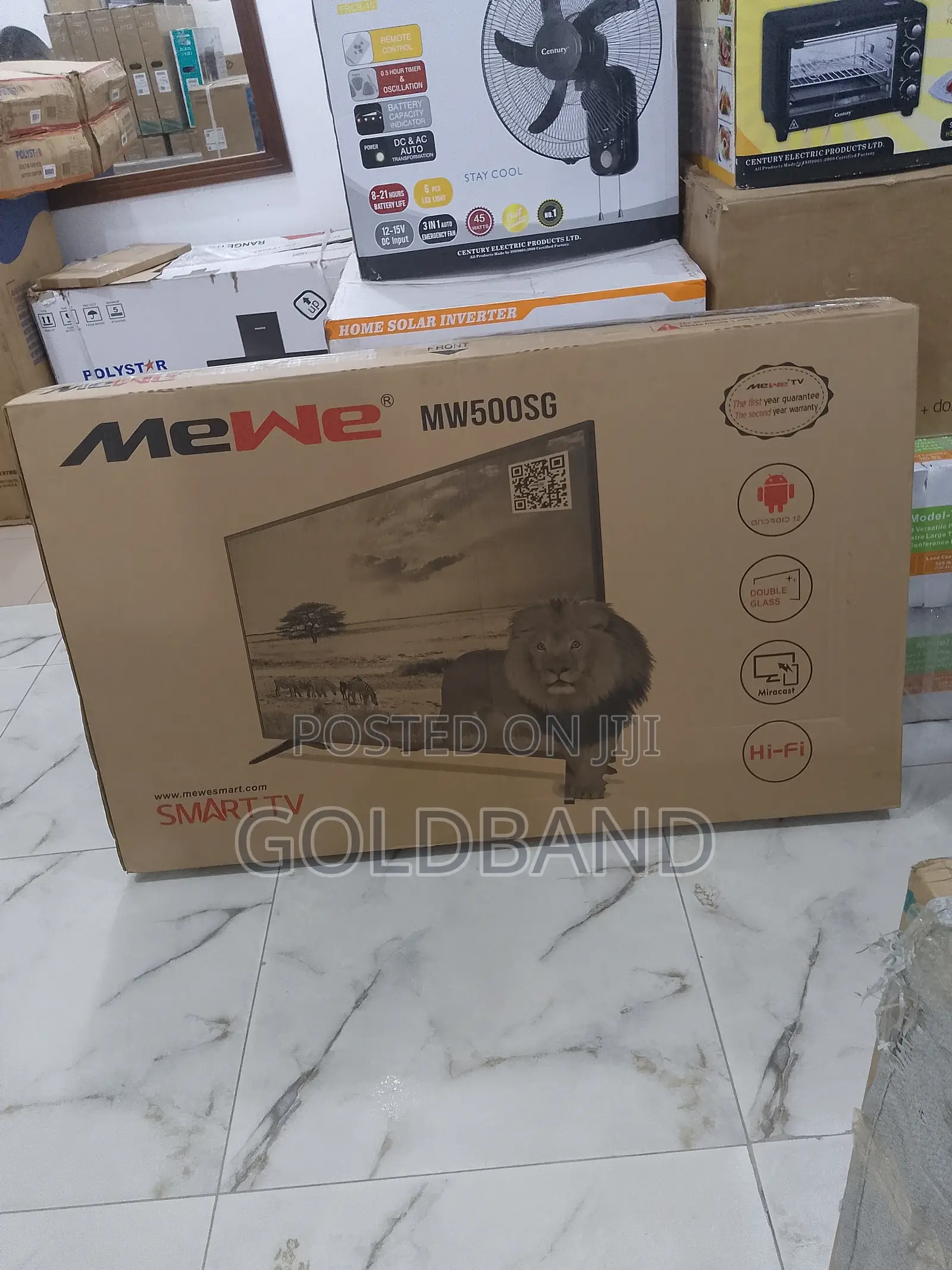 Compact Mewe Mw500sg 50" Smart Uhd Display TV