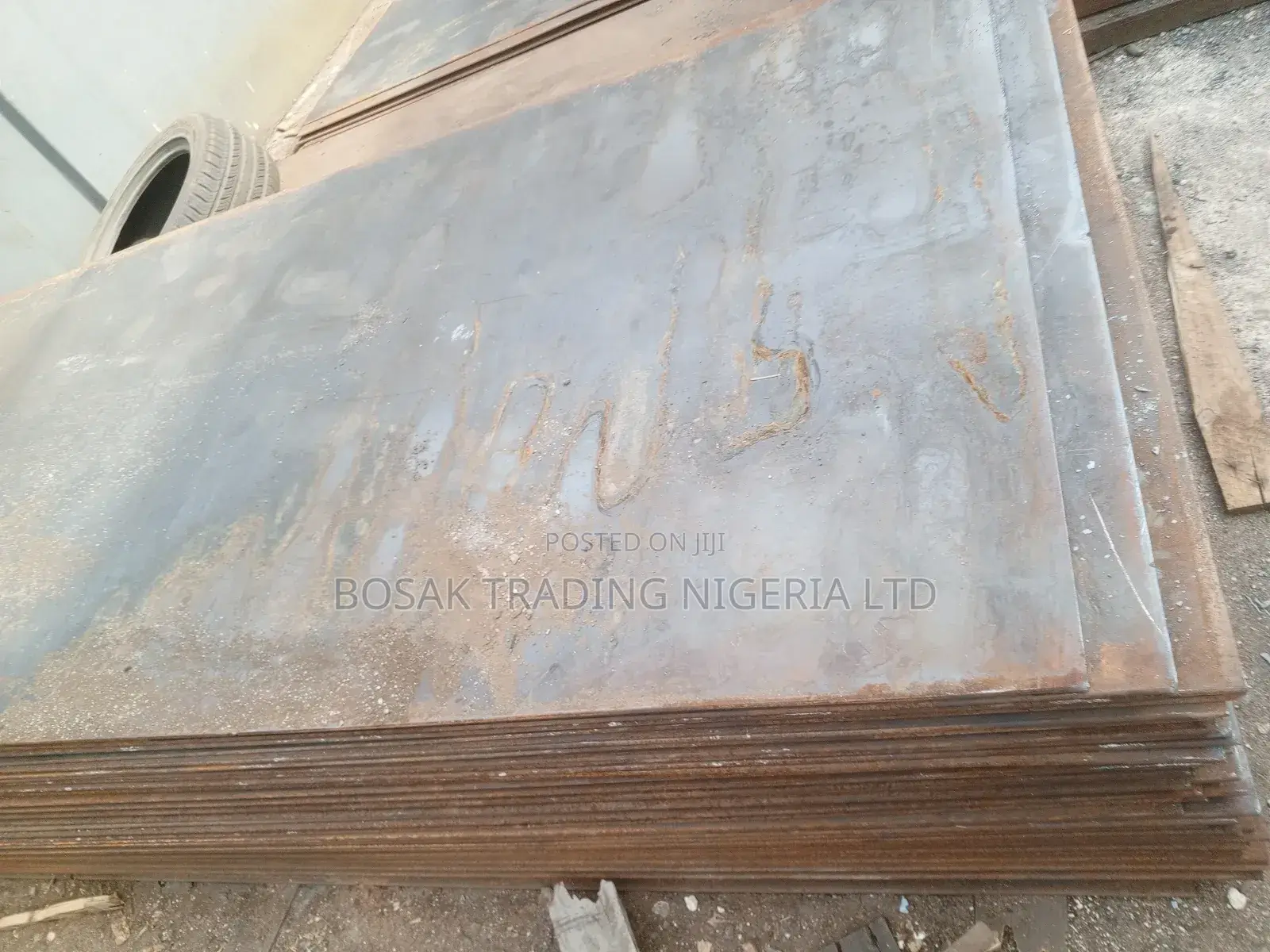 Mild Steel Plate 4ft X8ft X8mm Thickness