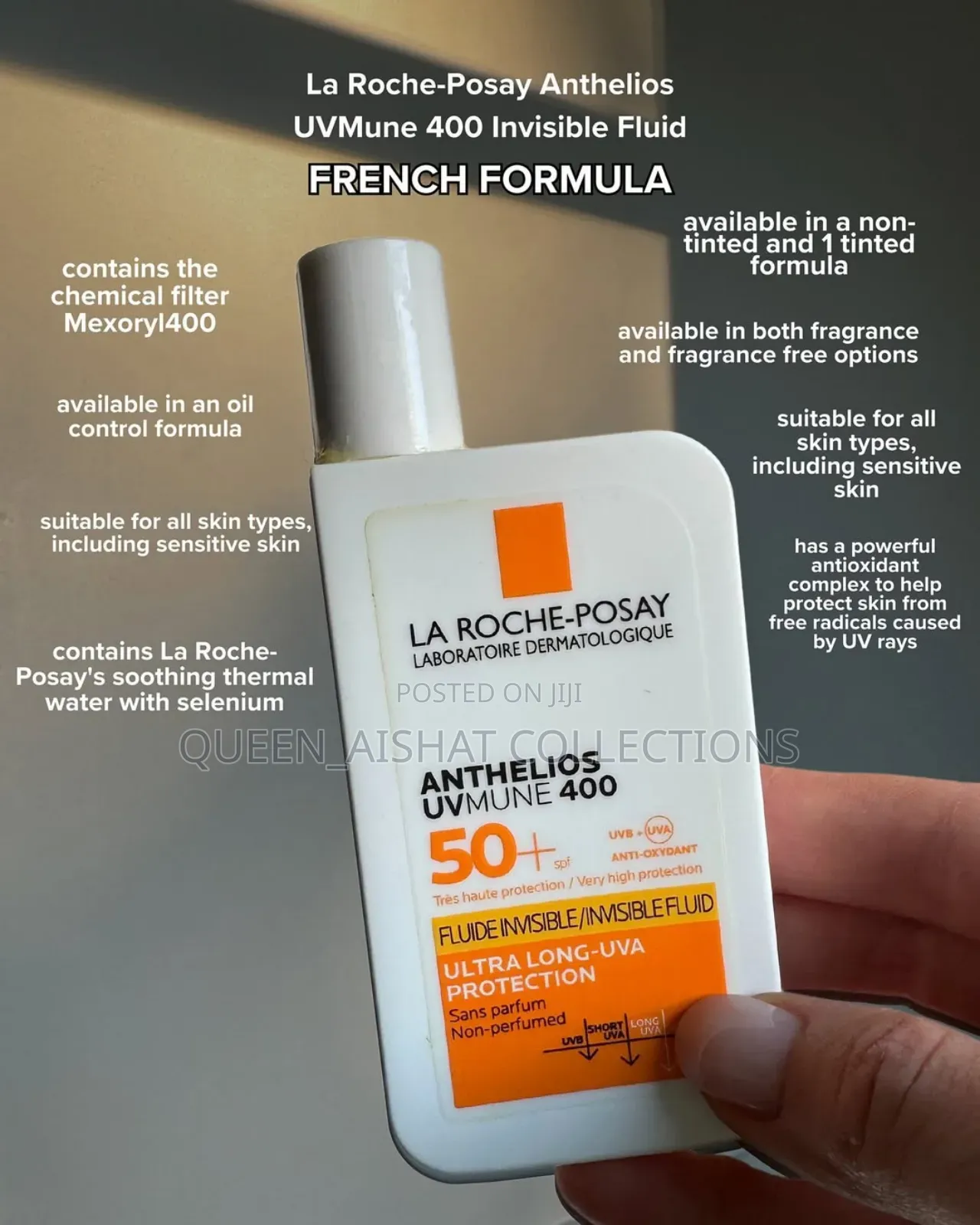 La Roche-Posay Invisible Fluid Sunscreen