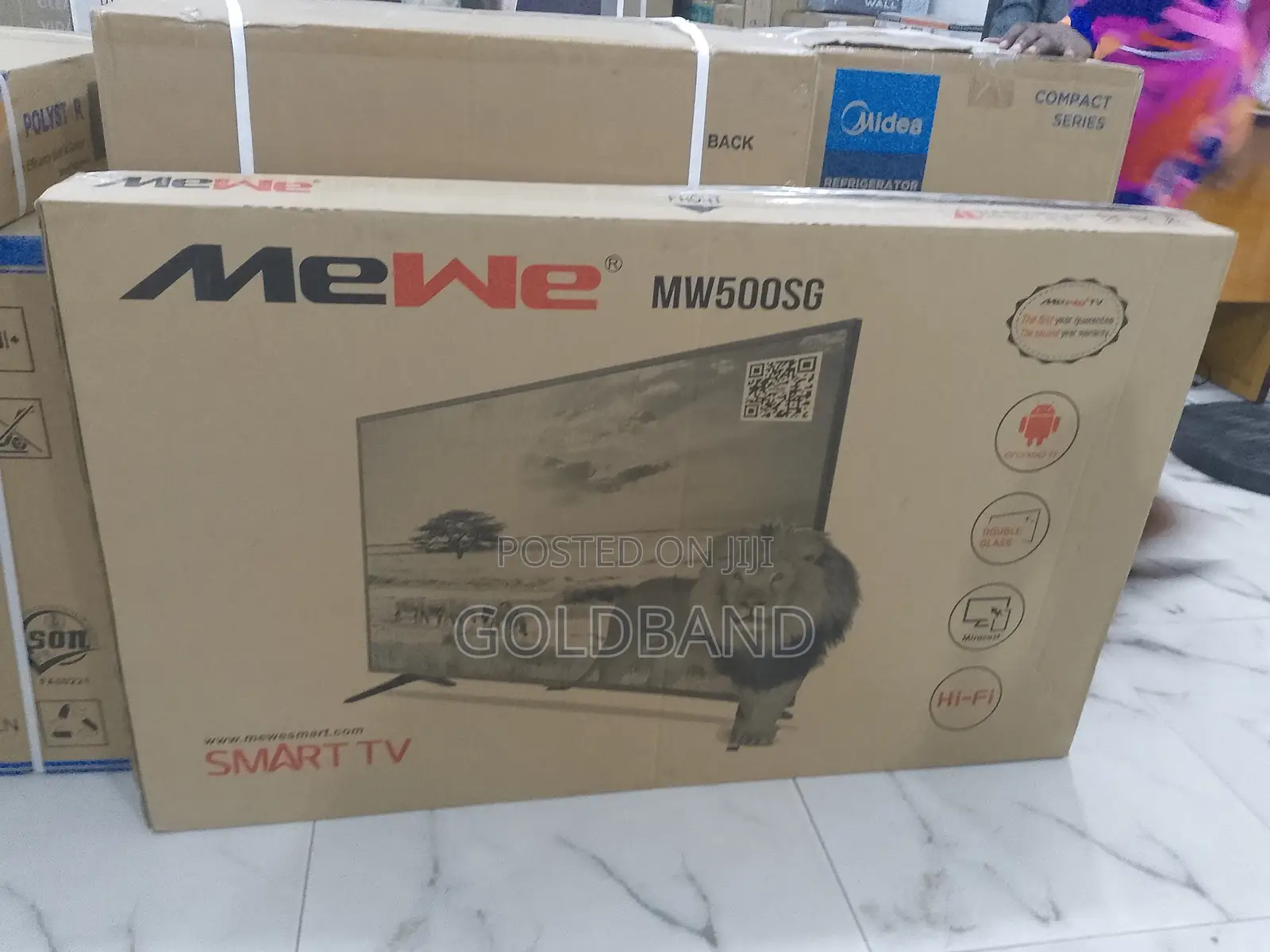 High-Tech Mewe Mw500sg 50" Smart Uhd Display TV