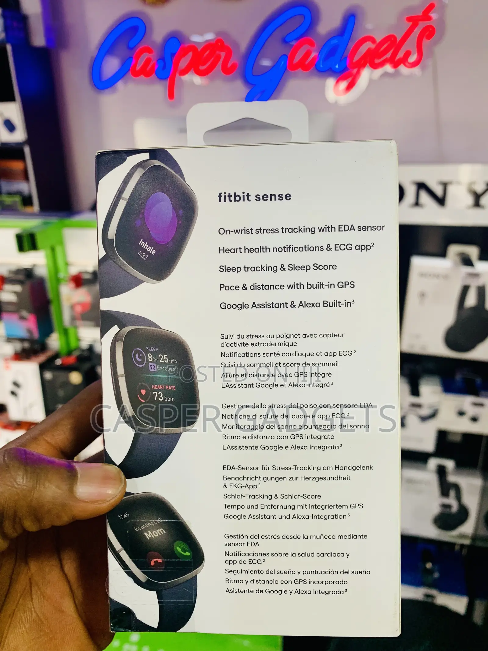 Fitbit Sense Carbon Infinity