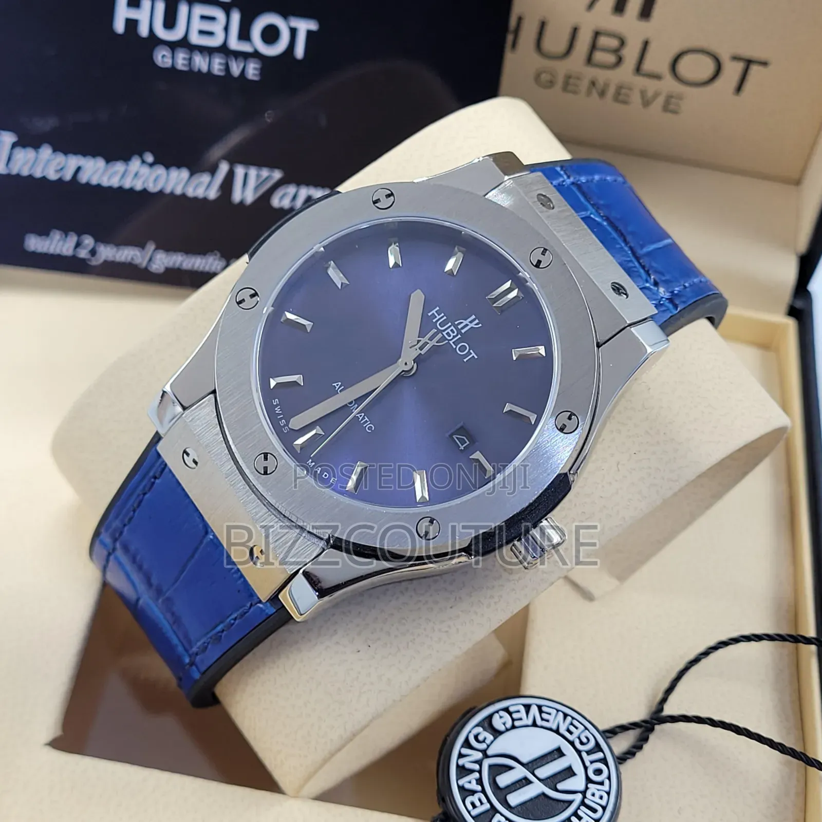 Original Hublot Rubber Strap Watch Available in Store