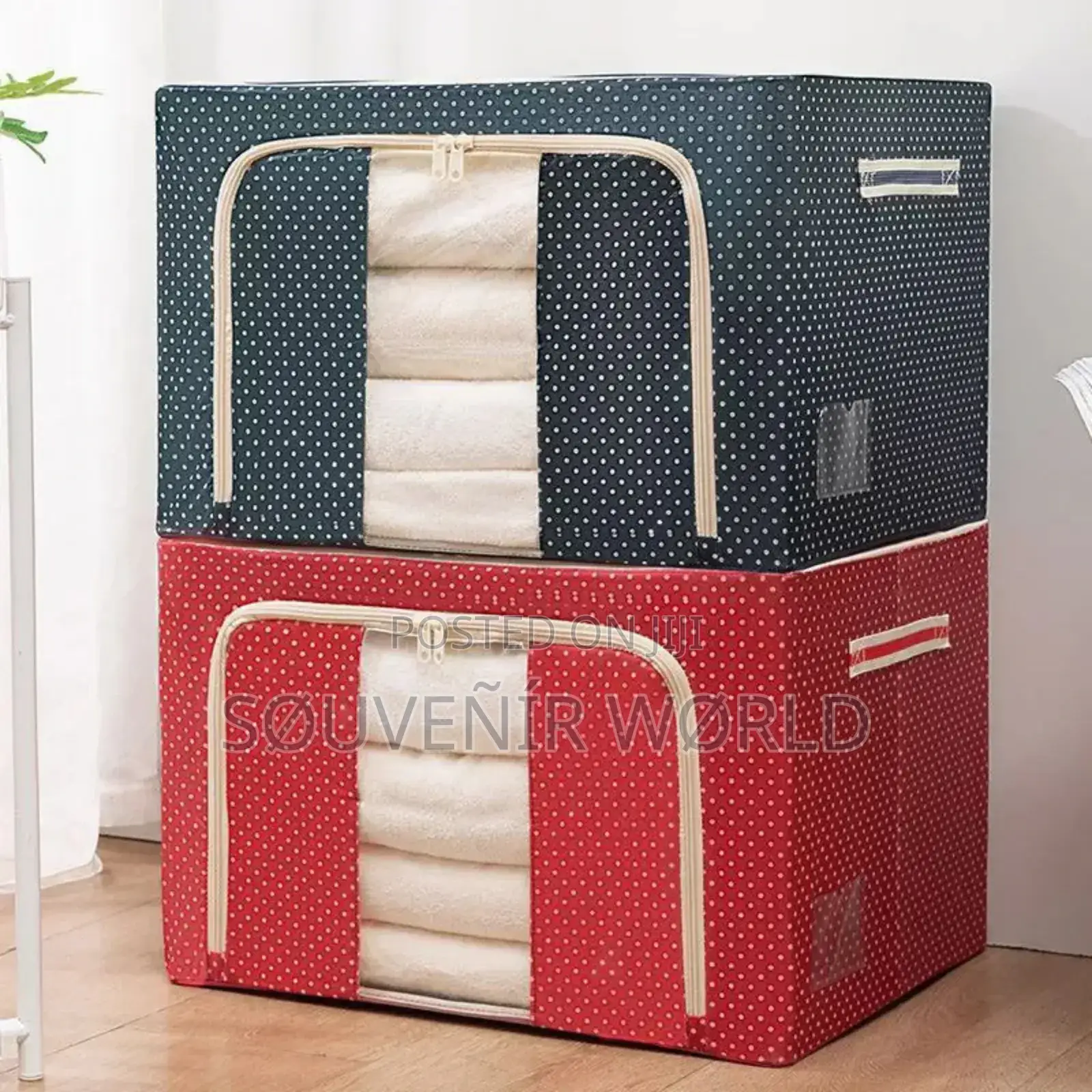 Foldable Laundry Cloth Storage.
