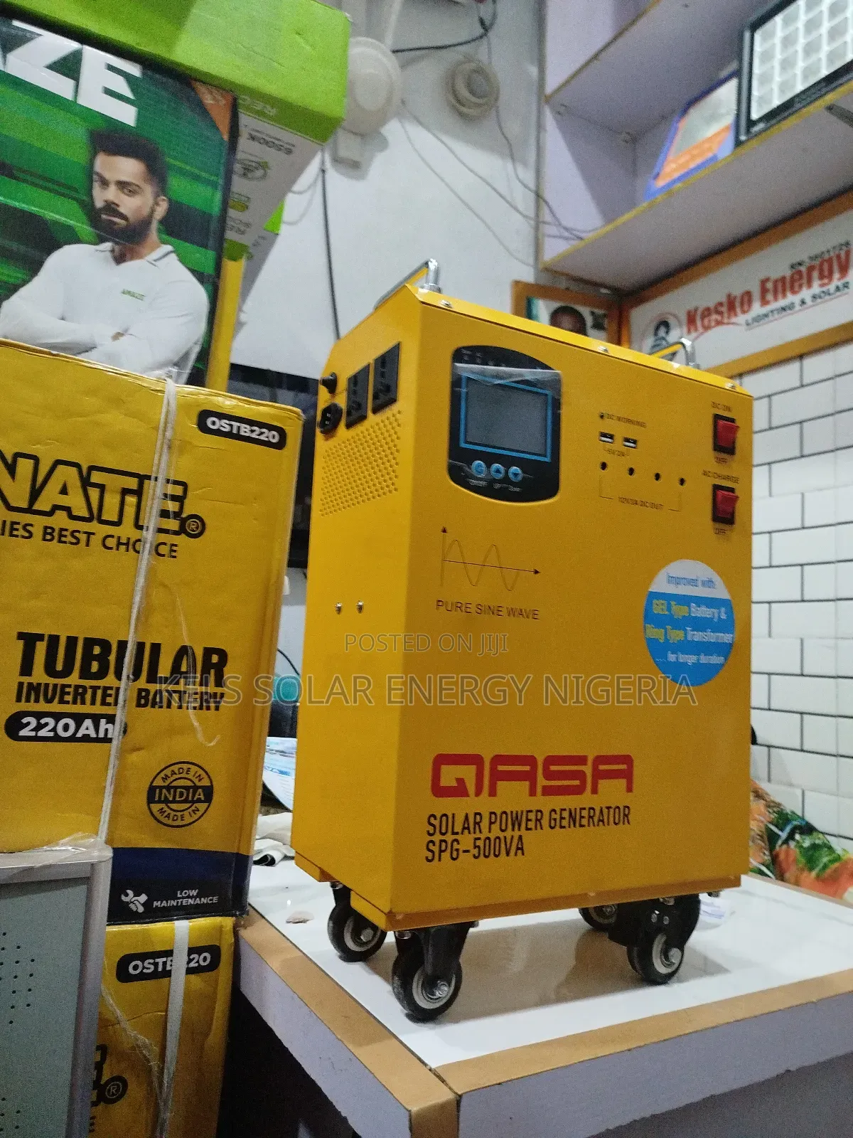 500w Solar Generator With 200w Solar Panel