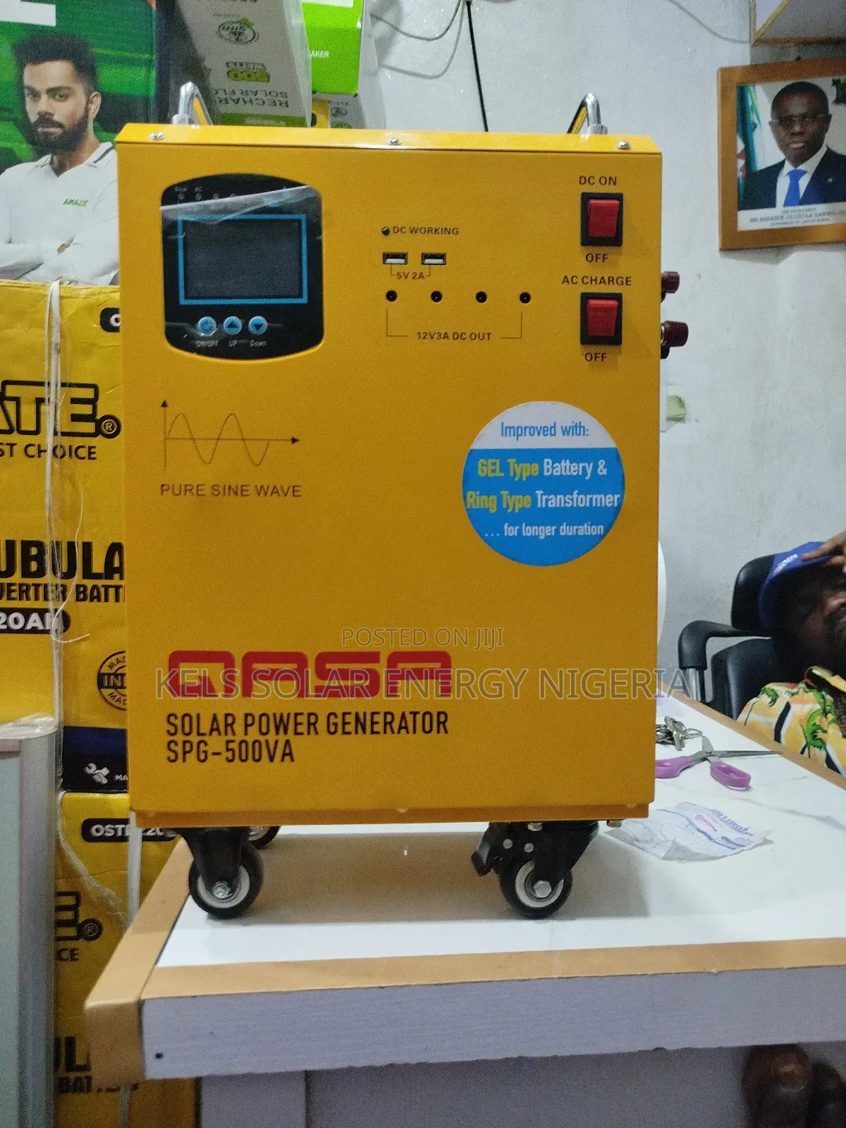 500w Solar Generator With 200w Solar Panel