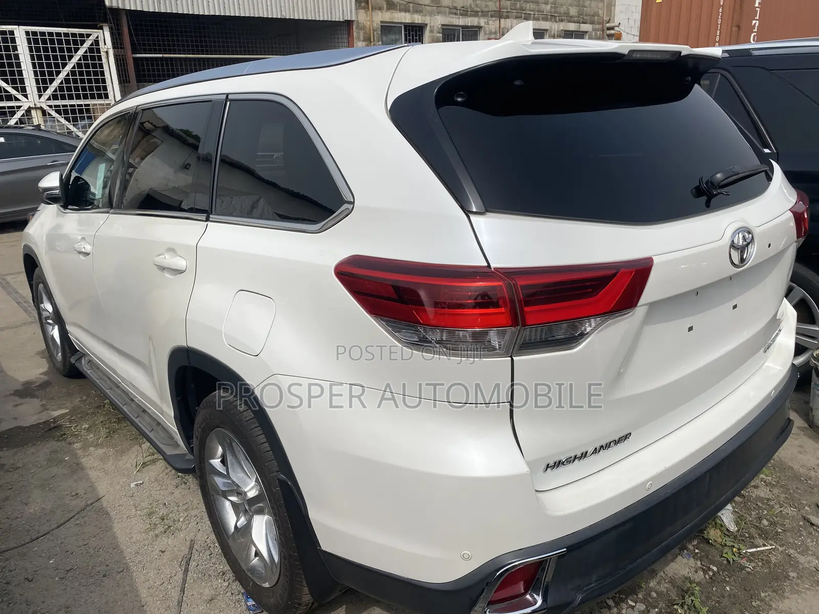 Toyota Highlander 2016 Off white