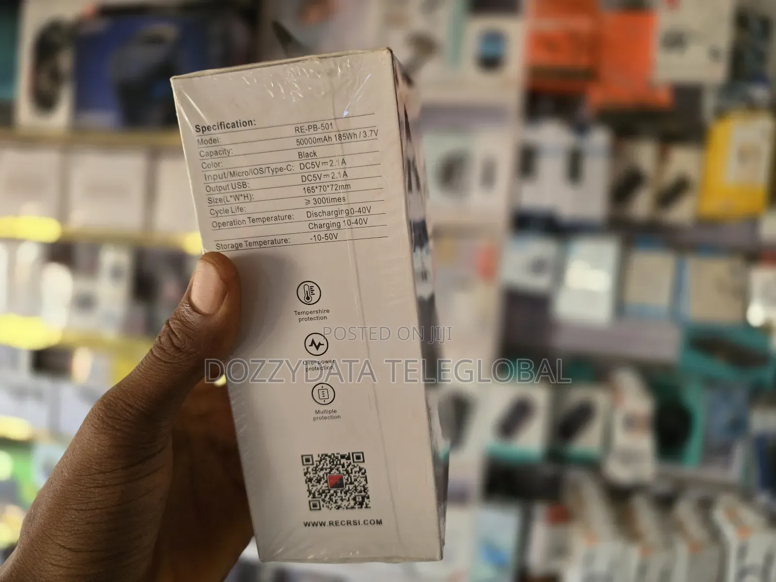 Recrsi 50000mah Powerbank RE-PB-501