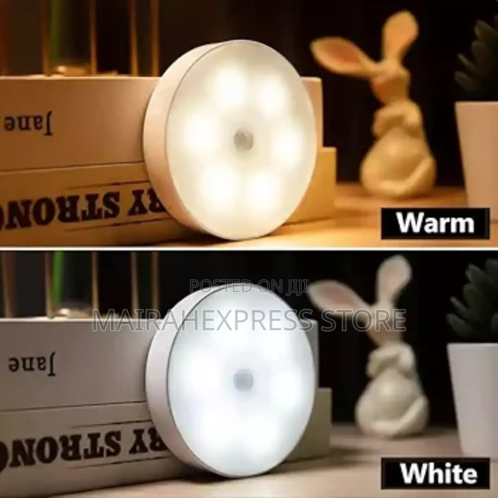 2in1 Colour Rechargeable Motion Sensor Light for Home