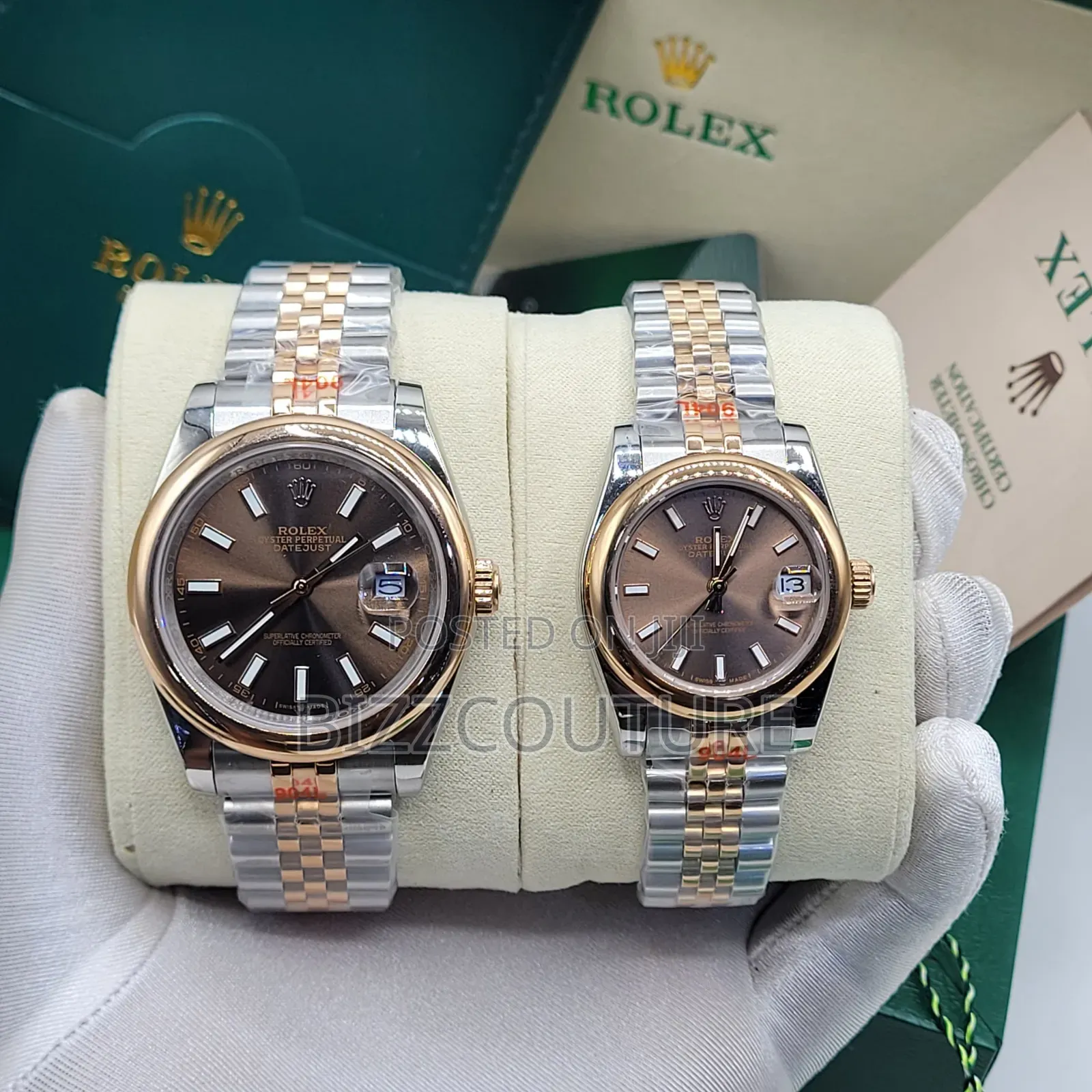 Original Rolex Datejust Silver Chain Watch Available Instore