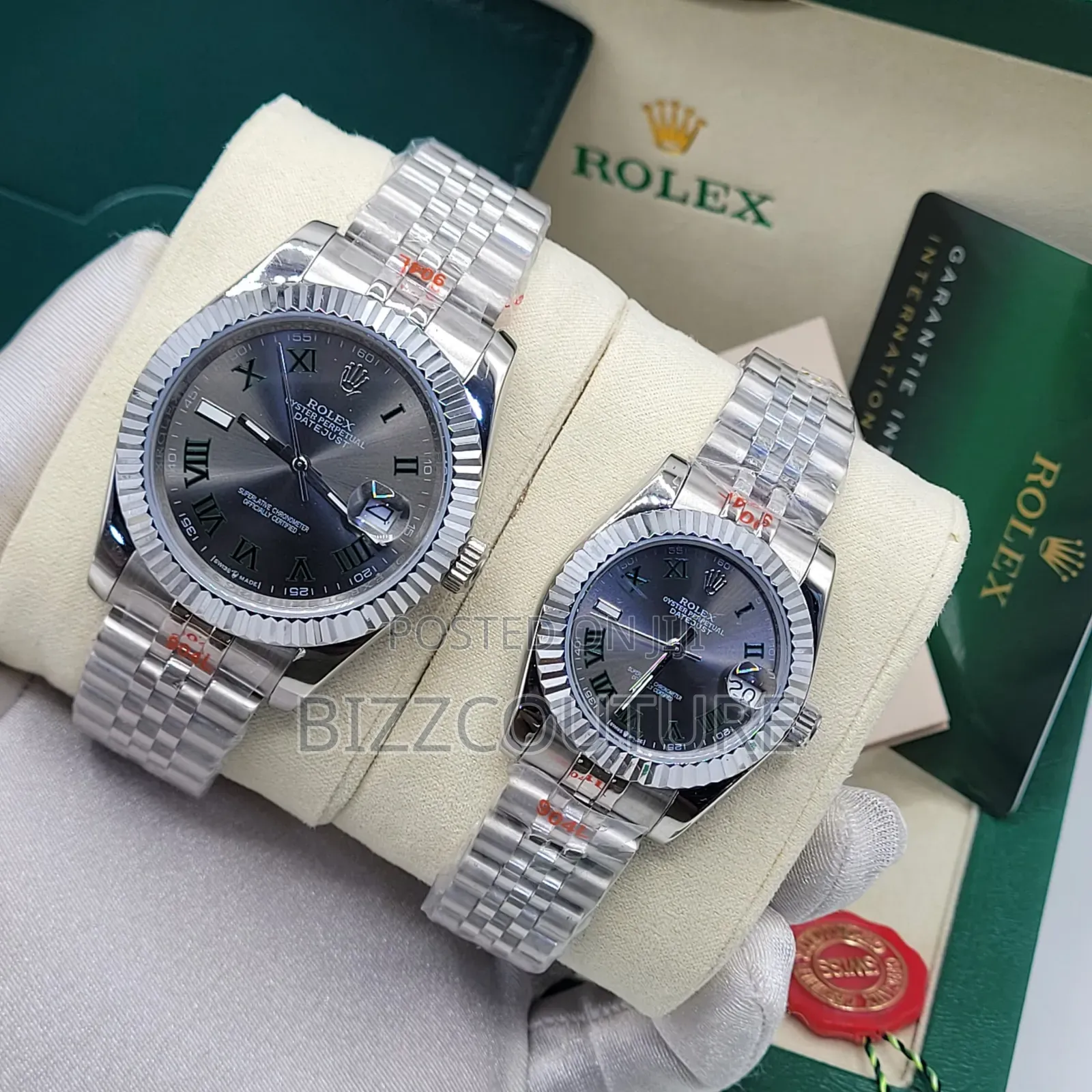 Original Rolex Datejust Silver Chain Watch Available Instore