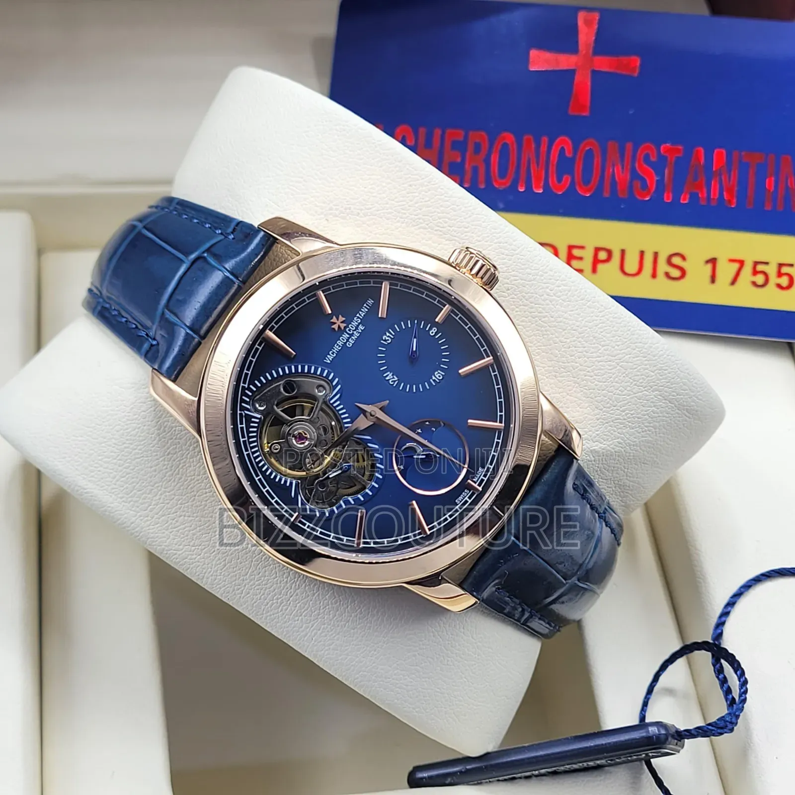 Original Vacheron Constantin Leather Strap Available Instore