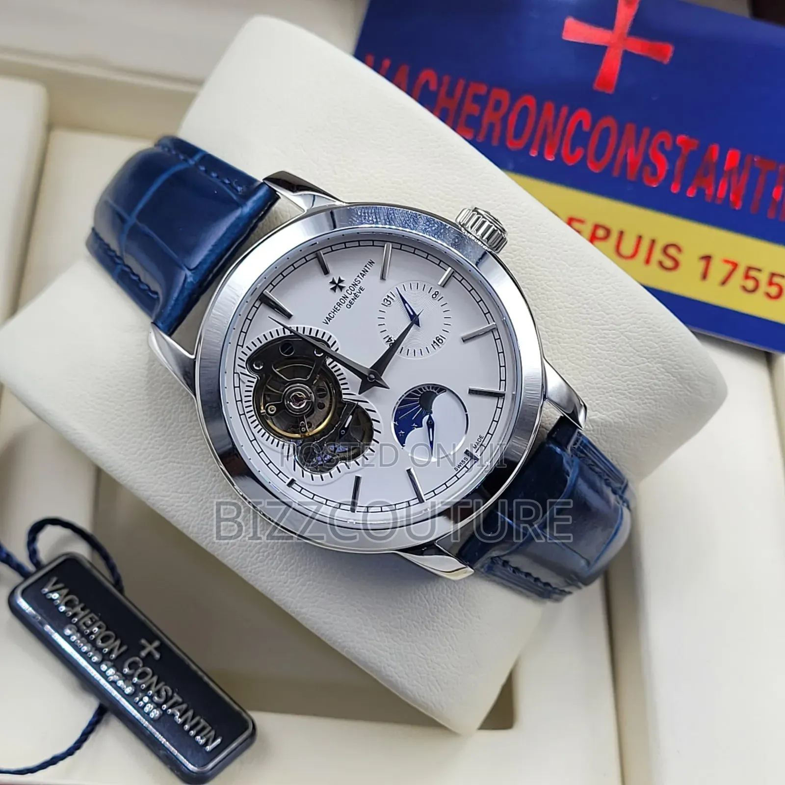 Original Vacheron Constantin Leather Watch Available Instore