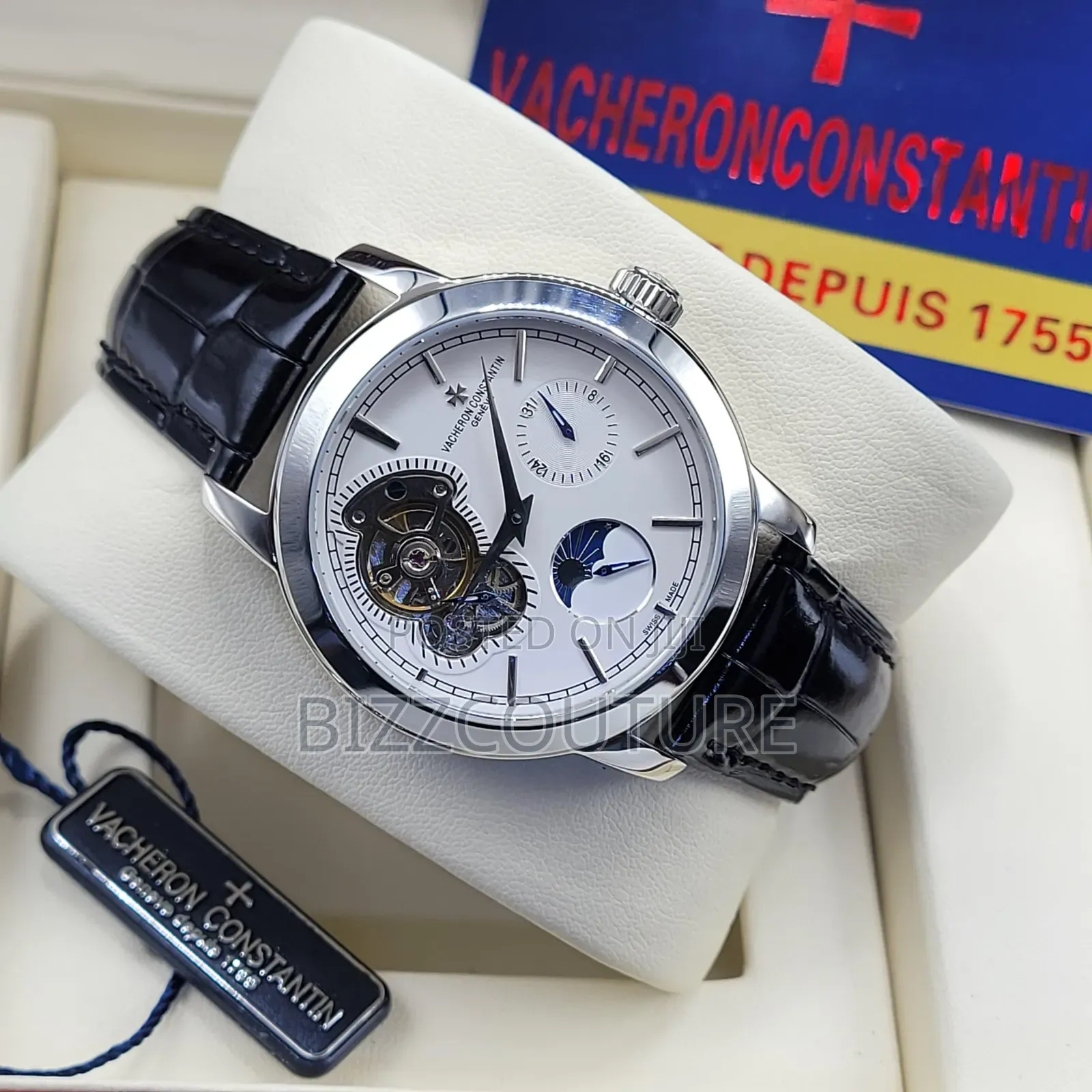 Original Vacheron Constantin Leather Watch Available Instore