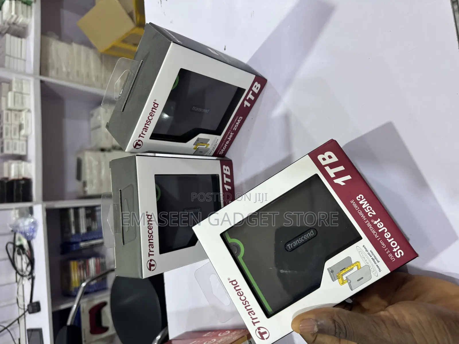 Transcend External Hard Drive 1TB