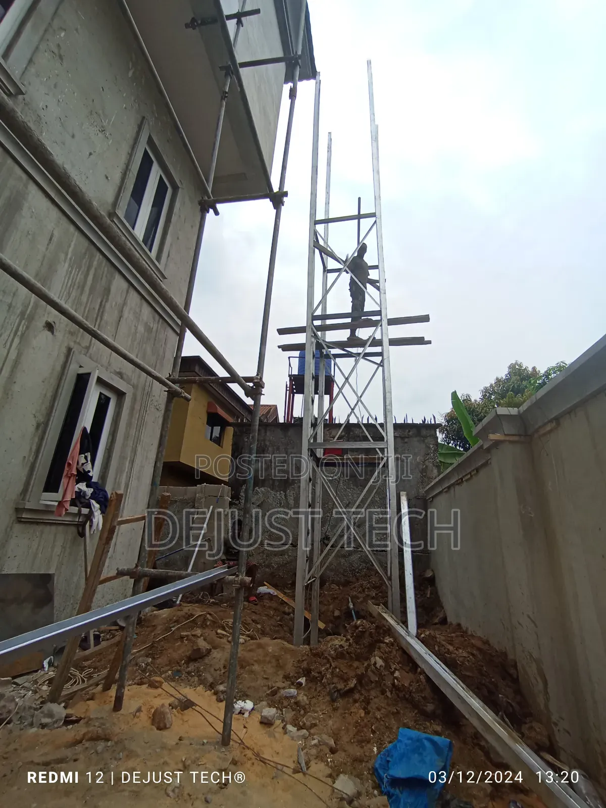 Water Overhead Tank Stand