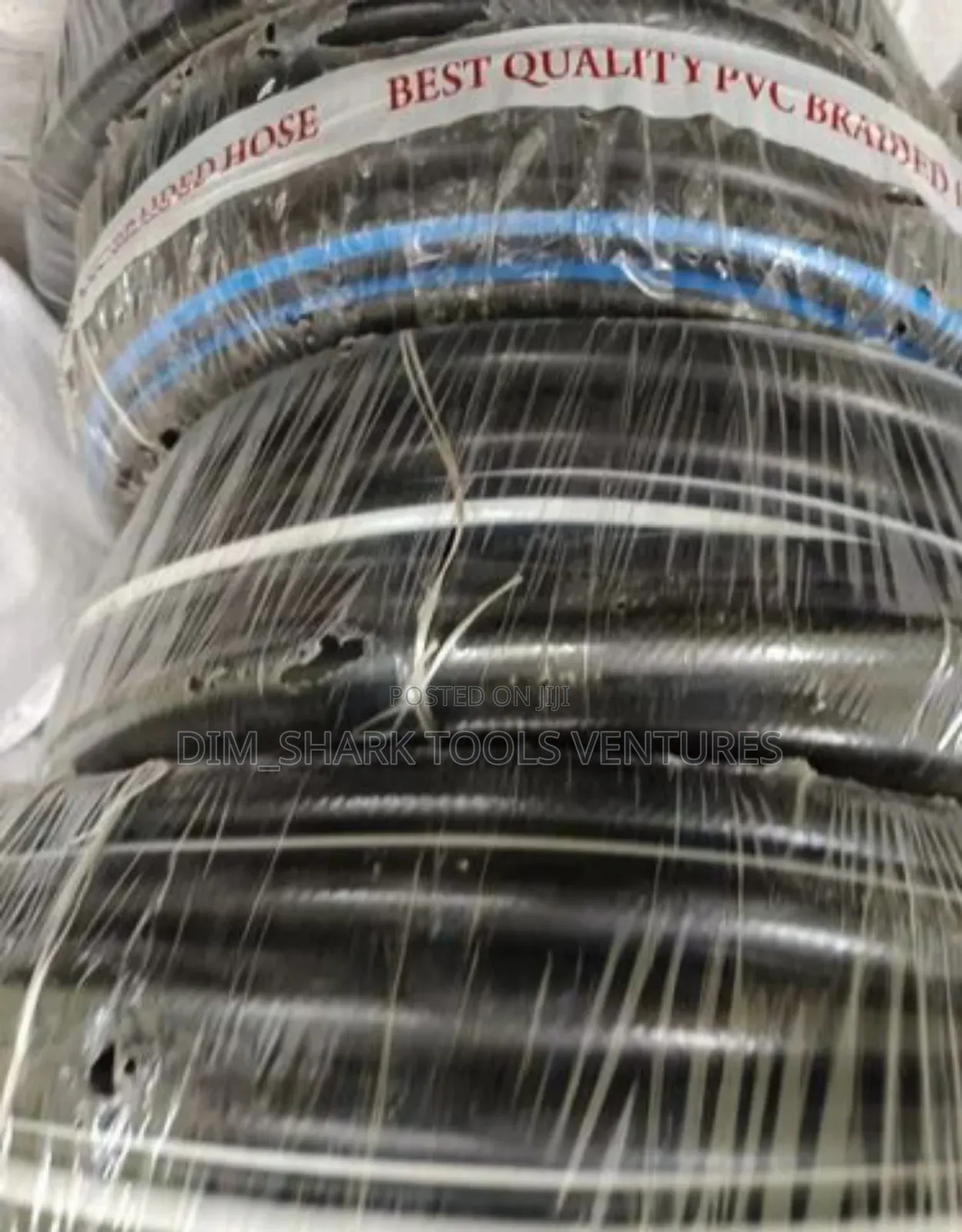 Black PVC Braided Hose Pipe(50meters)