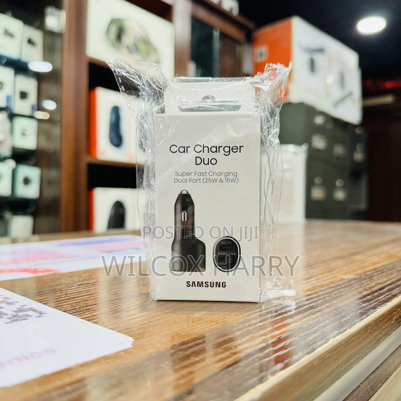 Samsung Original 40w Dual Port Car Charger