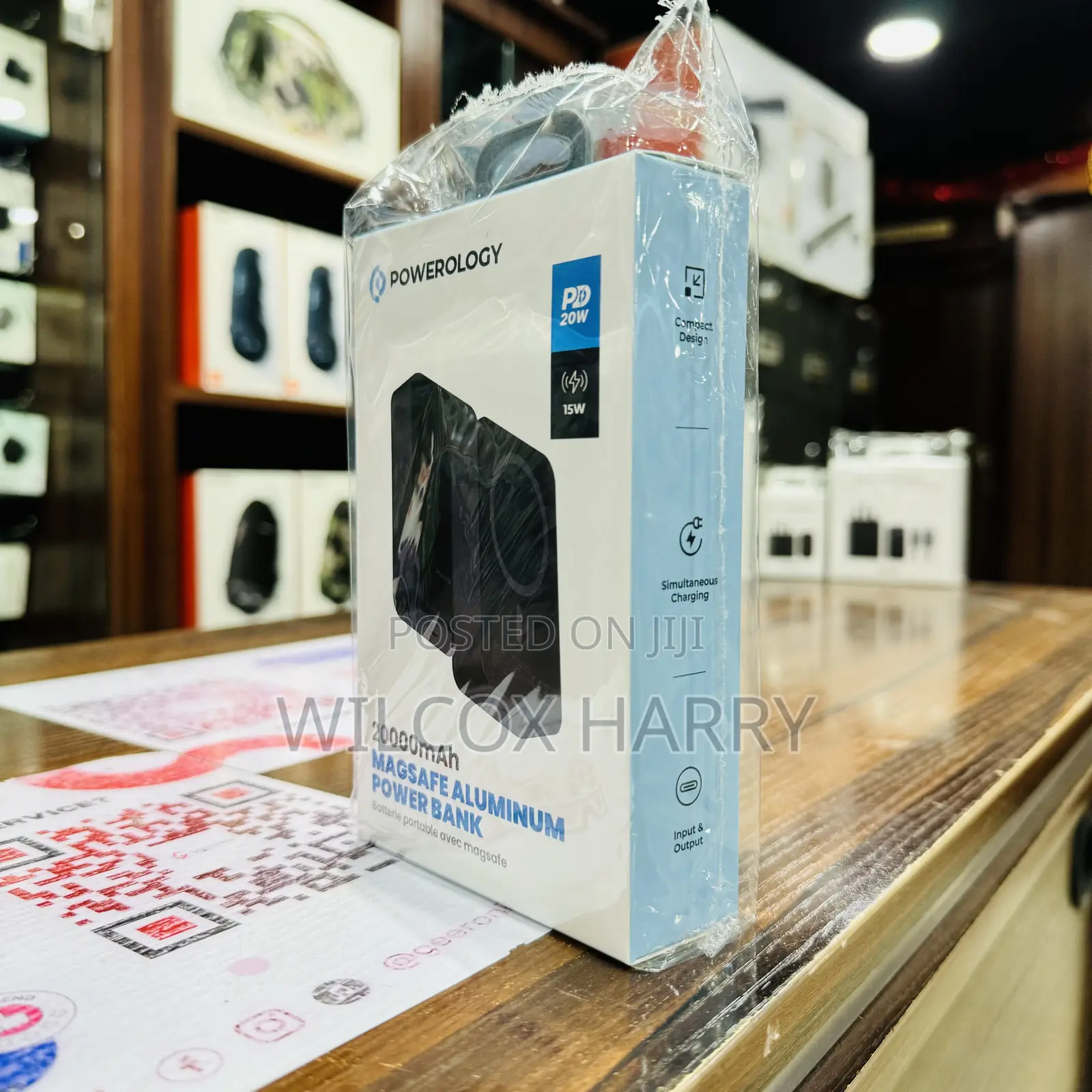 Powerology 20000mah Wireless Magsafe Powerbank