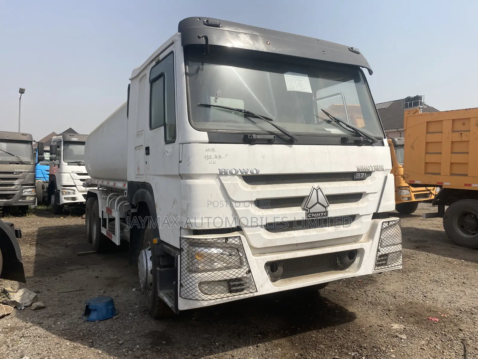 Howo 371 Water Tanker White