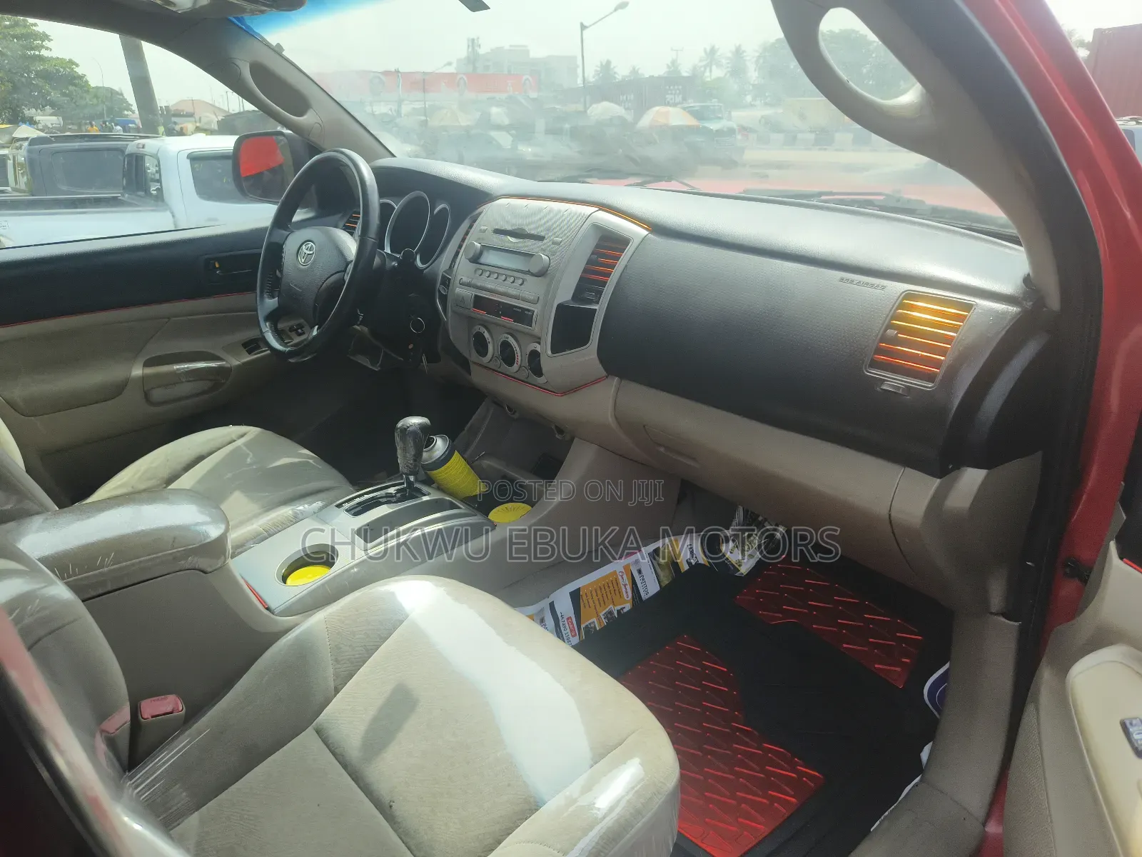 Toyota Tacoma 4x4 Double Cab 2008 Red