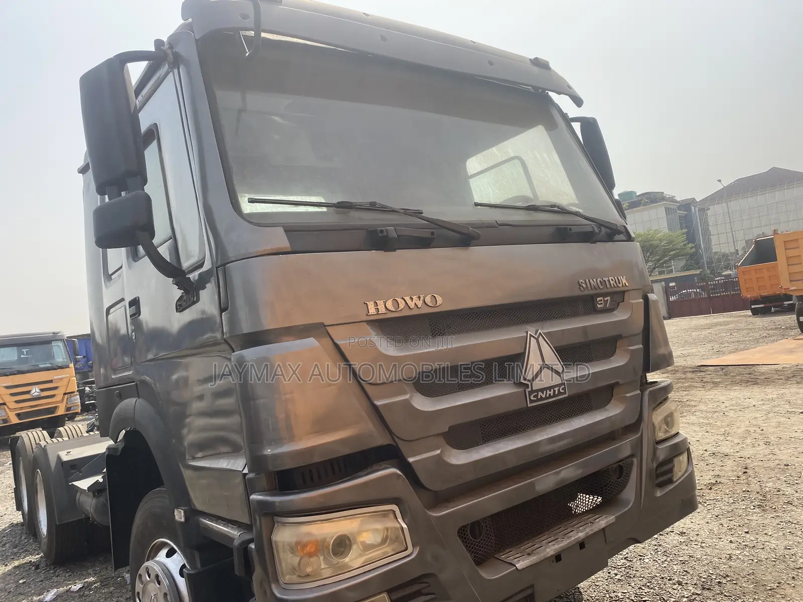 Howo 375 Tractor Head Grey