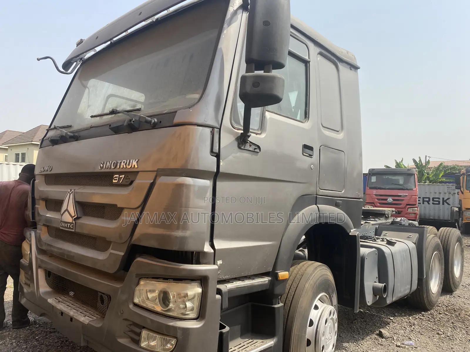 Howo 375 Tractor Head Grey