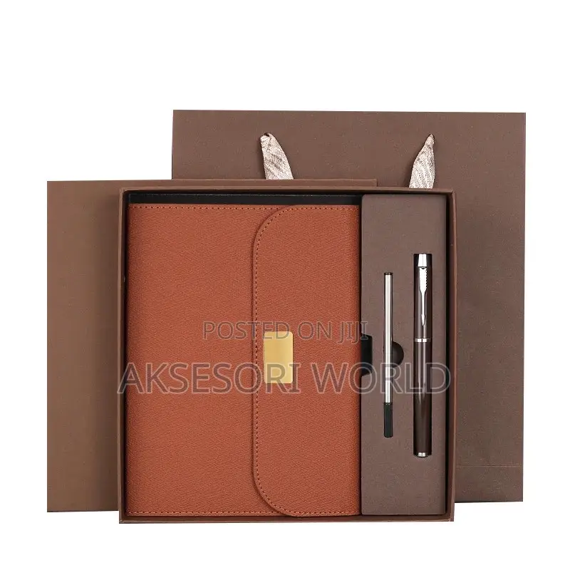 Notebook and Pen Set Comes With Pen Refill Corporate Gift Set Souvenir