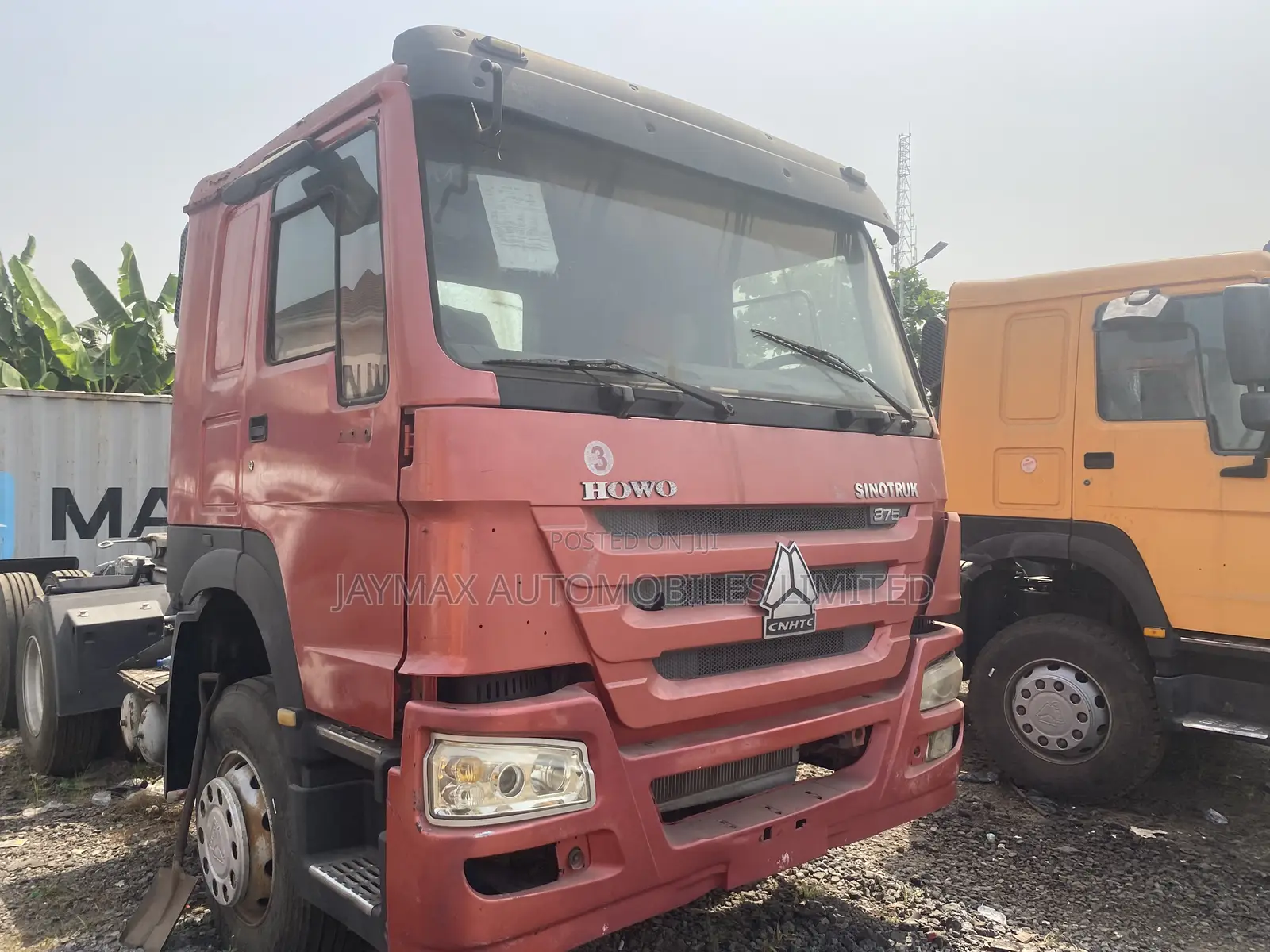 Howo 375 Tractor Head Red